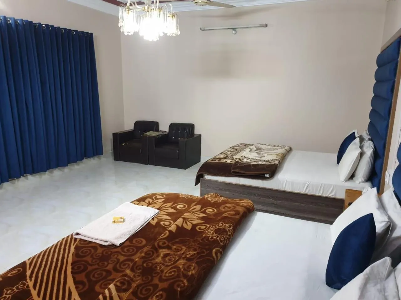 Bed in Kashmir lodge