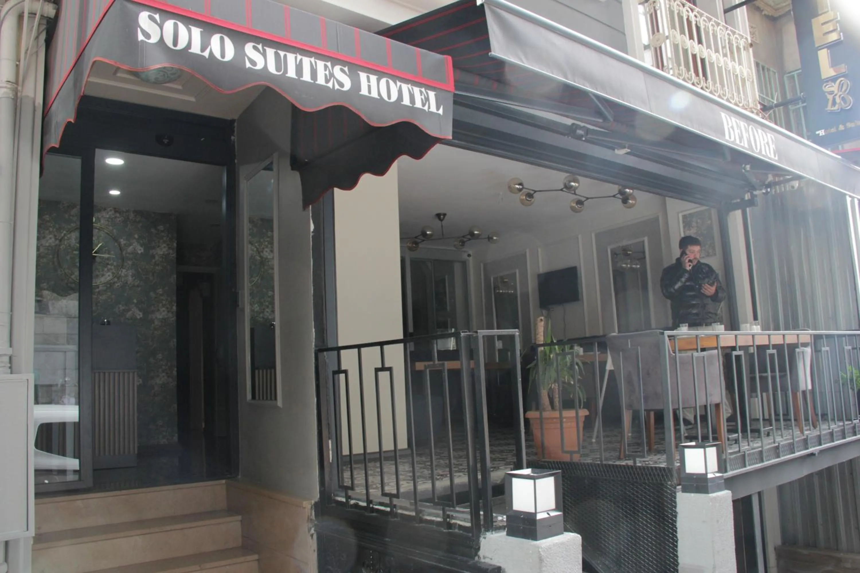 Property building in Solo Suites Hotel