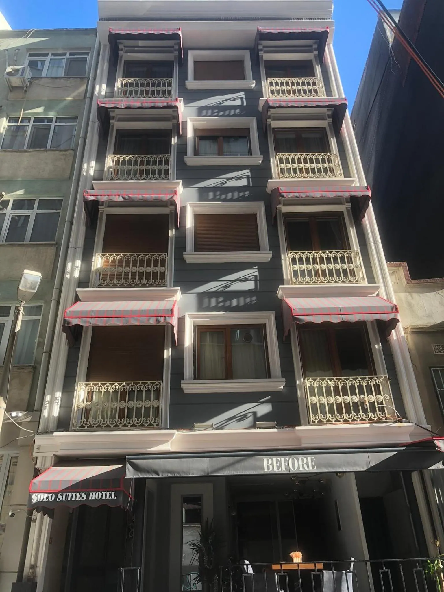 Property building in Solo Suites Hotel