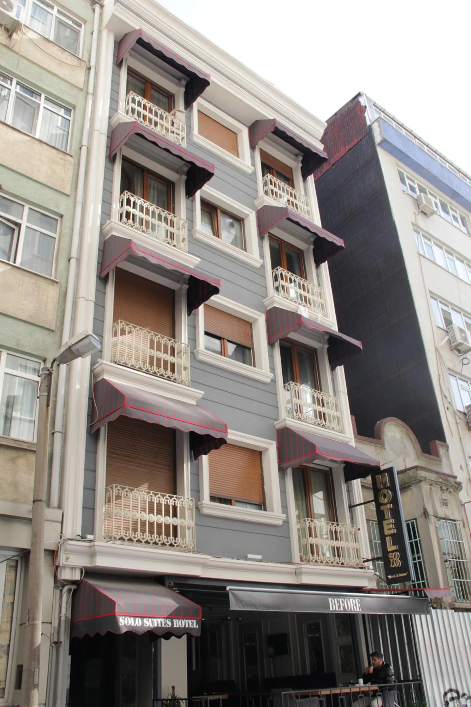 Property building in Solo Suites Hotel