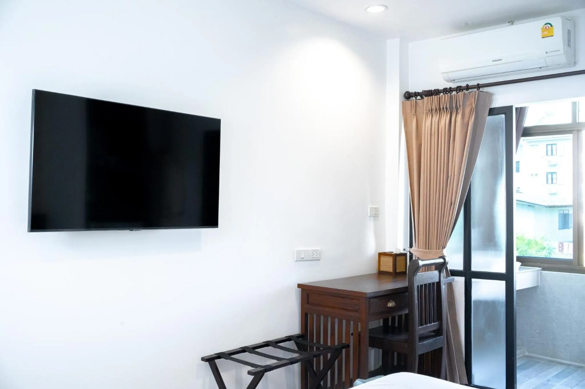 Seating area in Singharaj Boutique Hotel