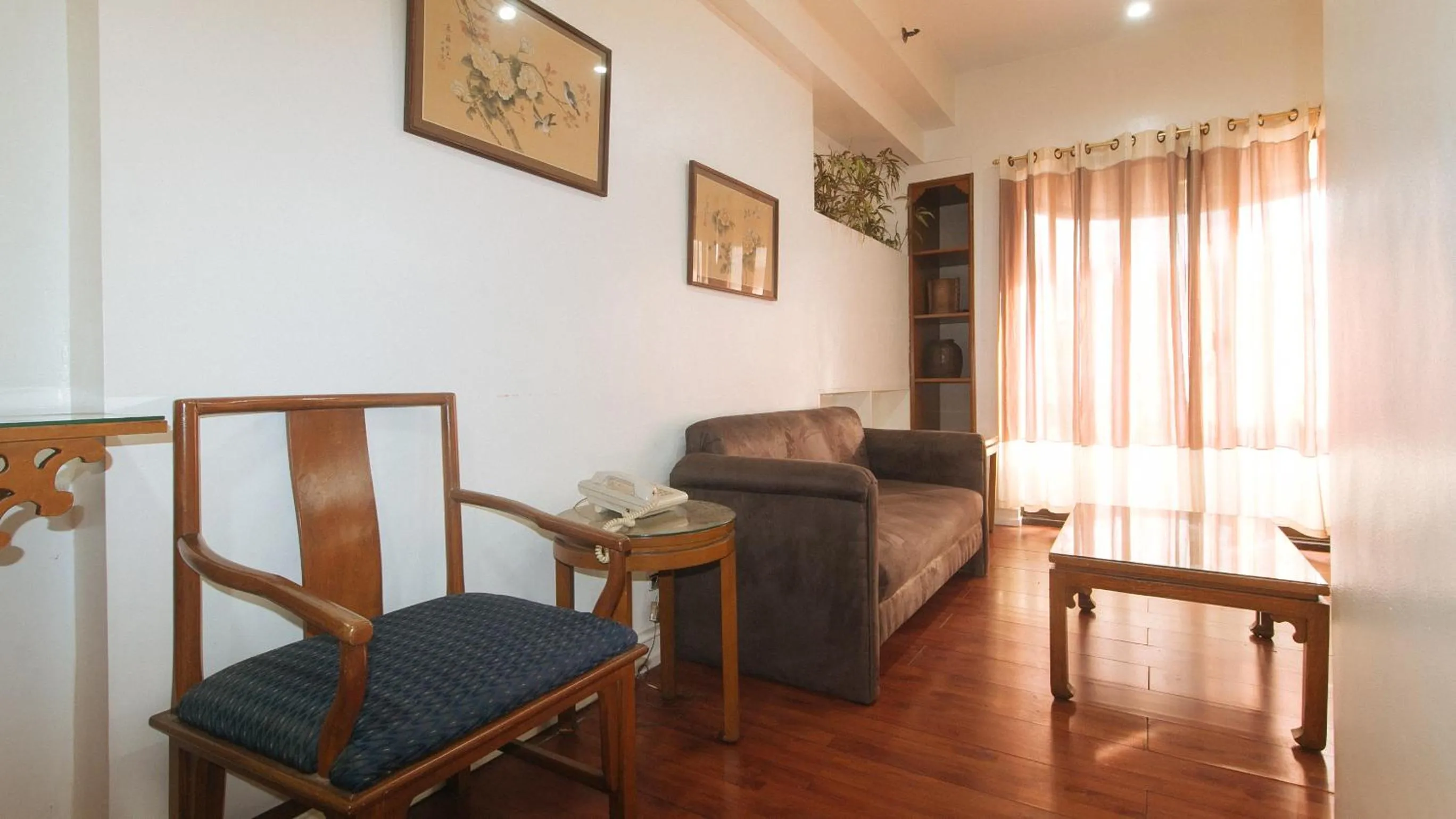 Seating area in Sunette Tower Makati