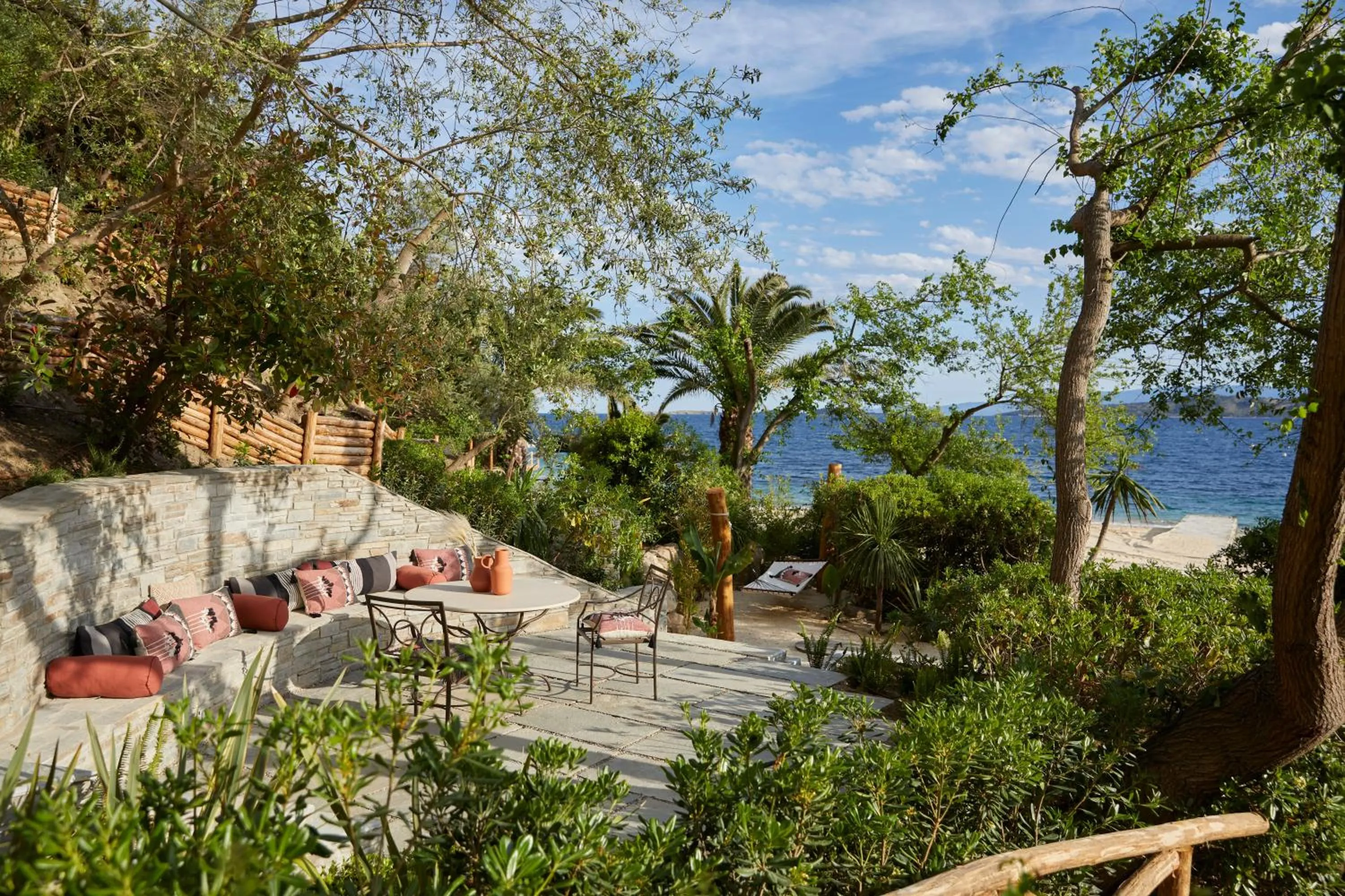 Patio in Eagles Palace - Small Luxury Hotels of the World