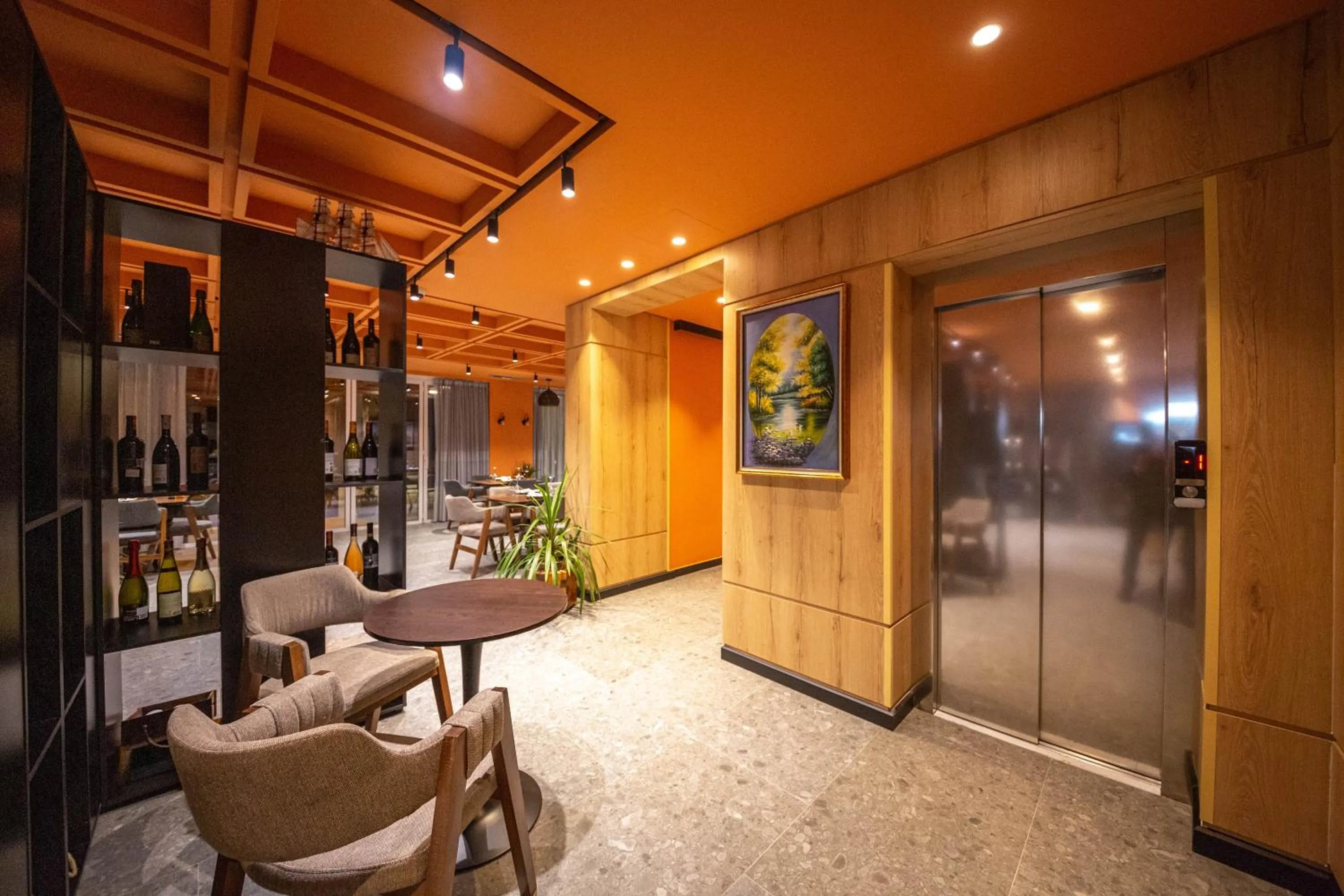 elevator in Azure Inn Hotel