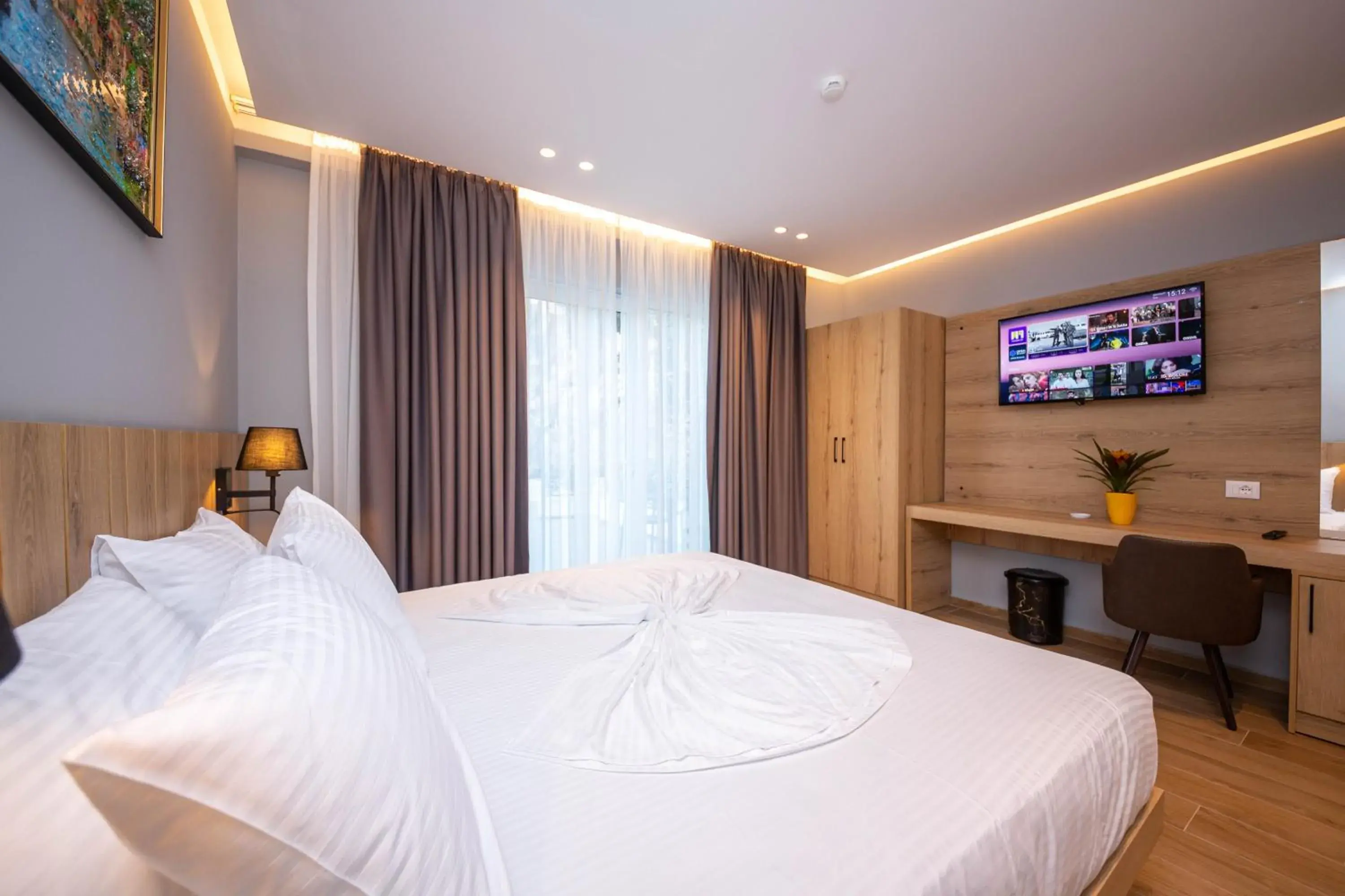Double or Twin Room with Terrace - Ground Floor in Azure Inn Hotel Double or Twin Room with Terrace - Ground Floor in Azure Inn Hotel