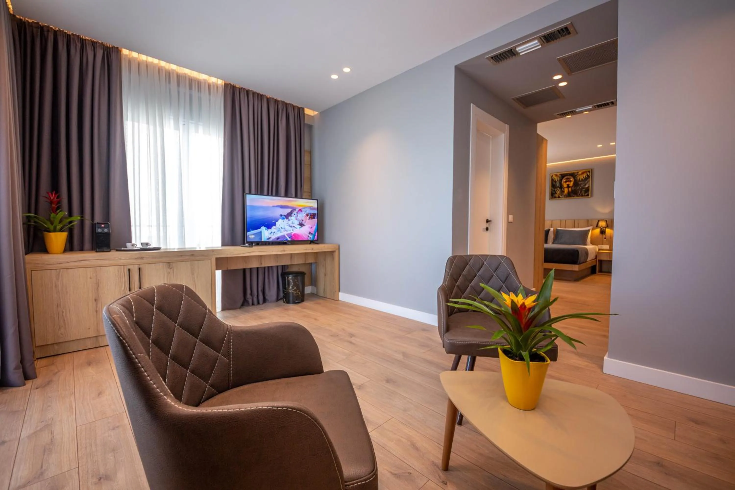 Living room in Azure Inn Hotel