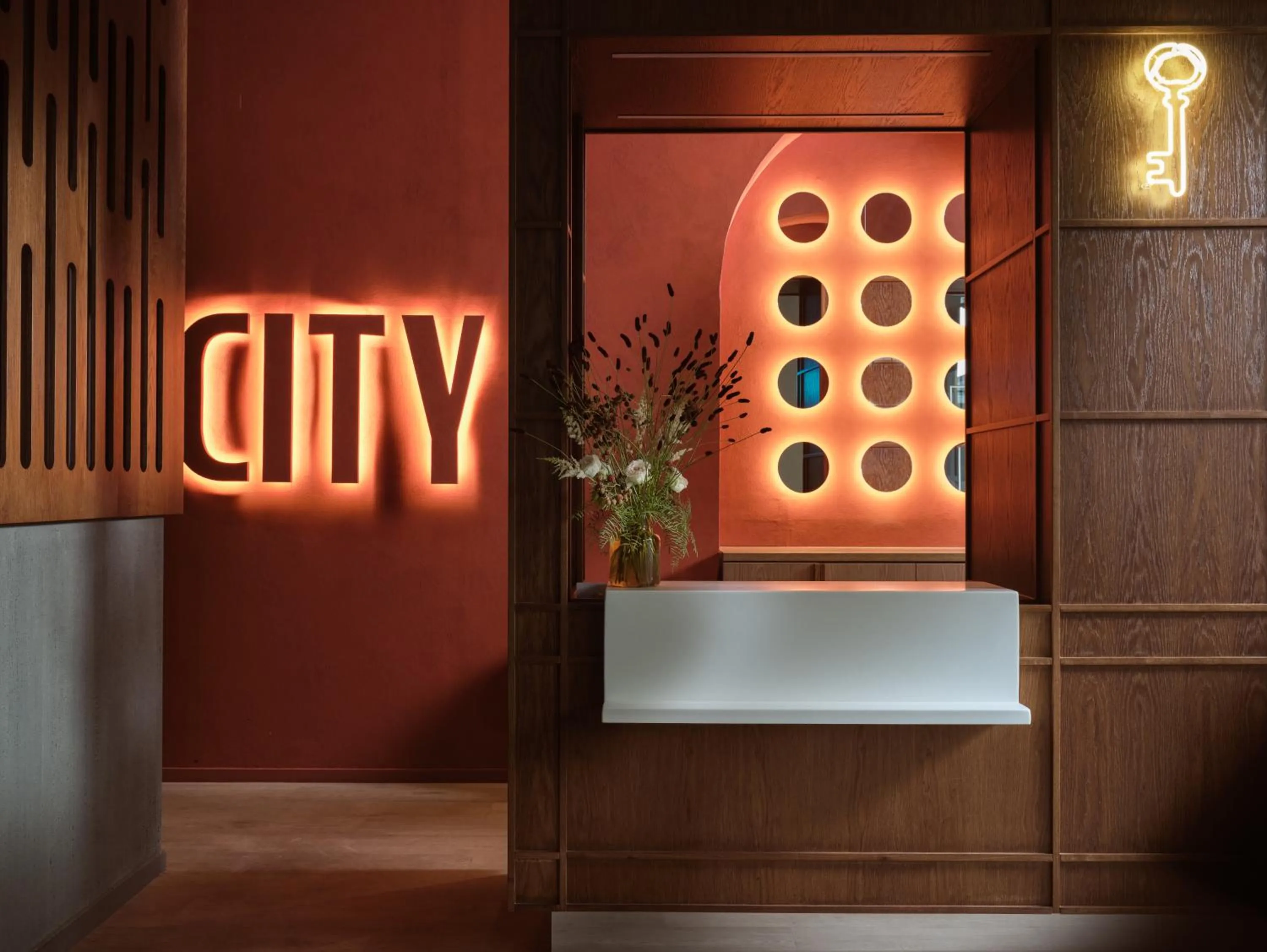 Lobby or reception in City Hotel Thessaloniki