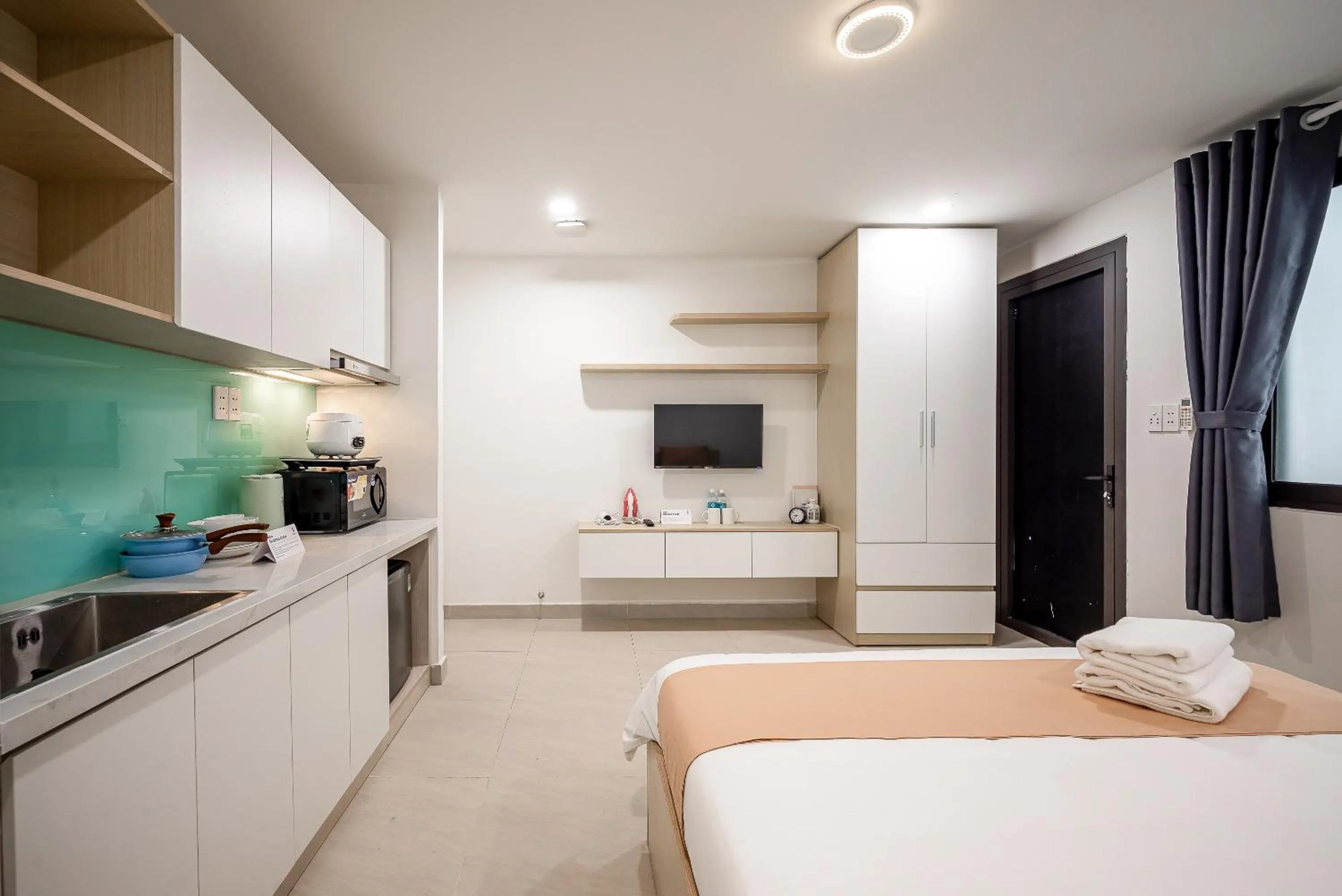 Bed in Cozrum Homes - Coraline House