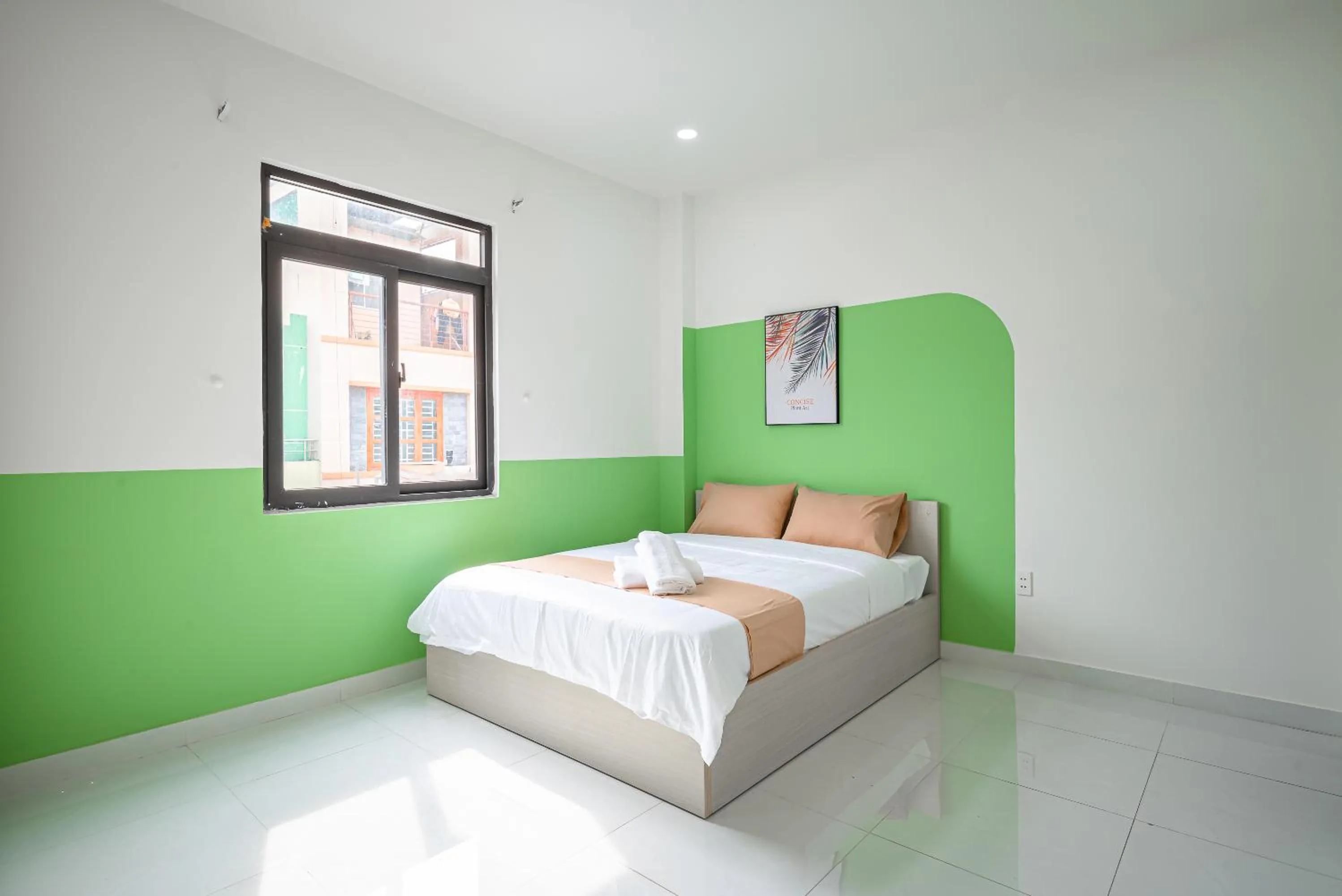 Bed in Cozrum Homes - Coraline House