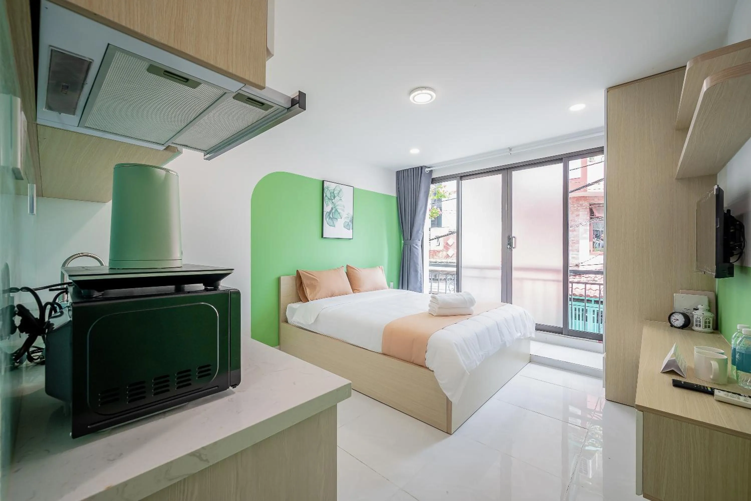 Bed in Cozrum Homes - Coraline House