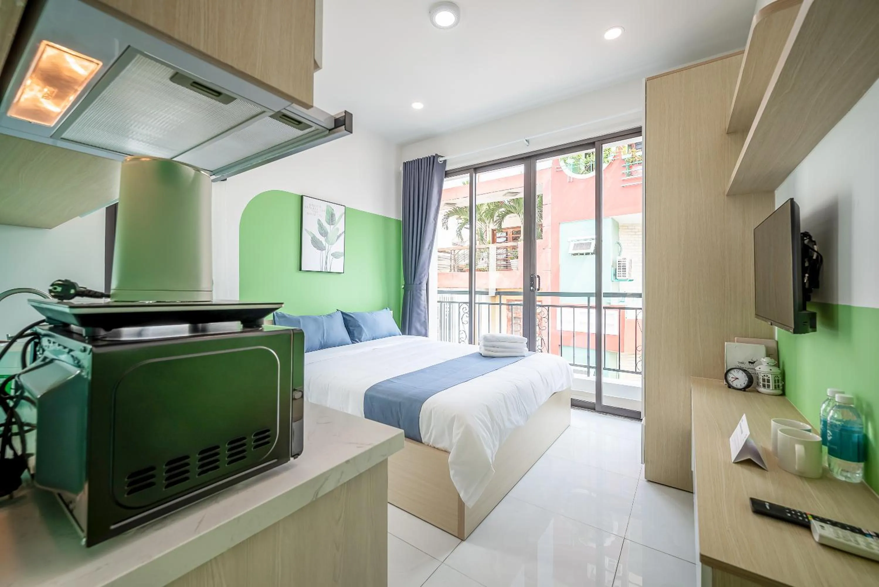 Bed in Cozrum Homes - Coraline House