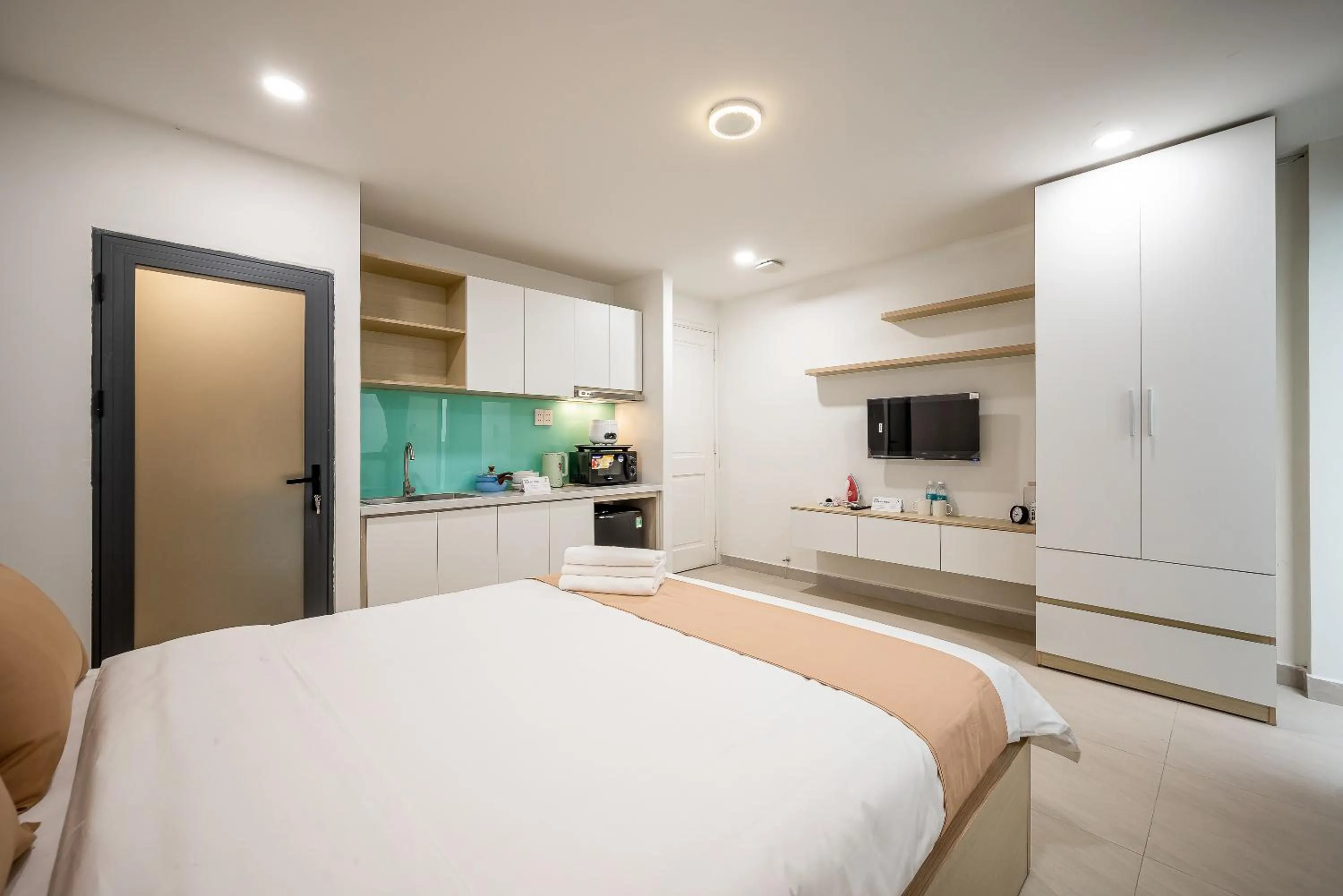 Bed in Cozrum Homes - Coraline House