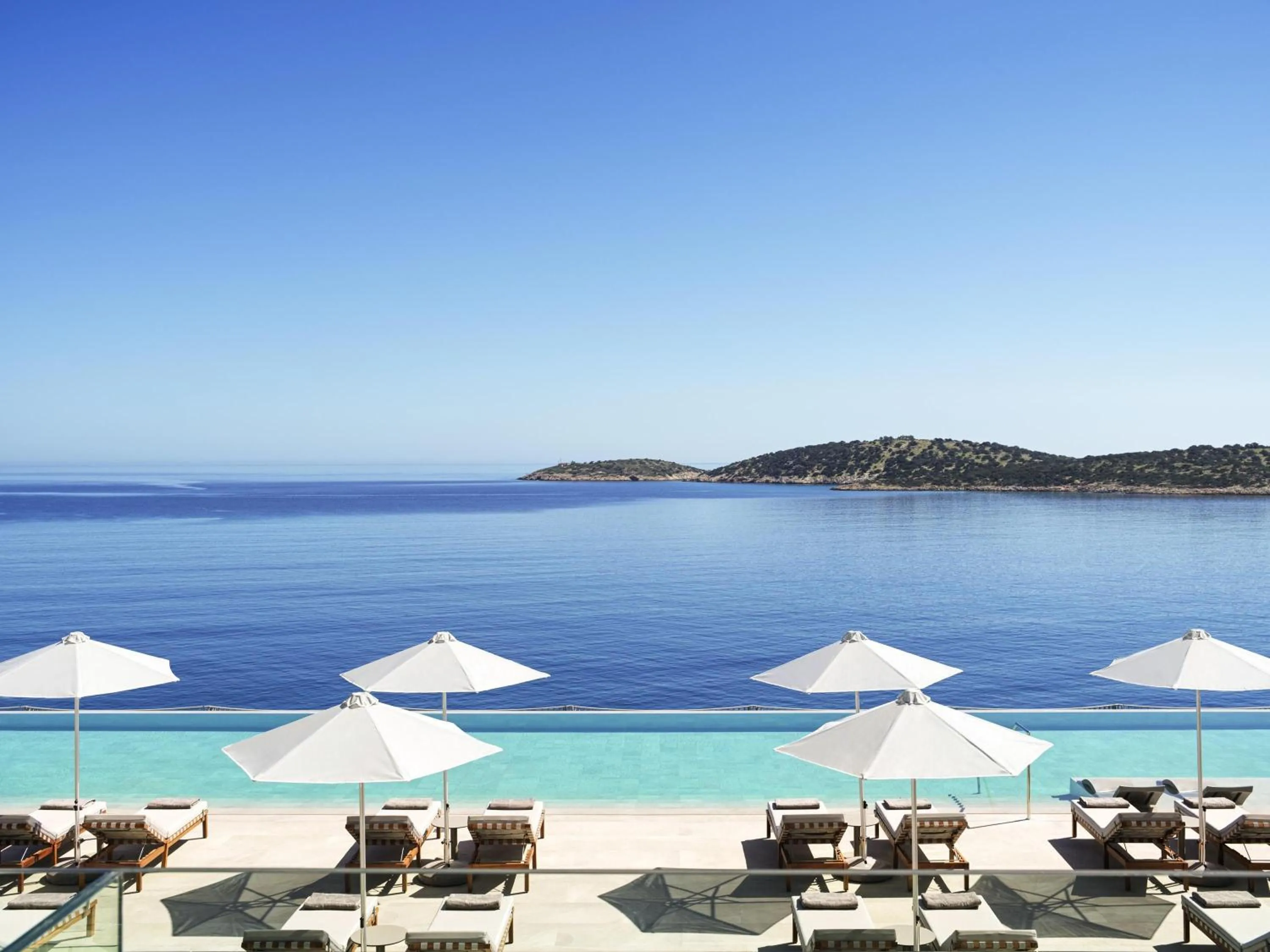 Pool view in NIKO Seaside Resort MGallery