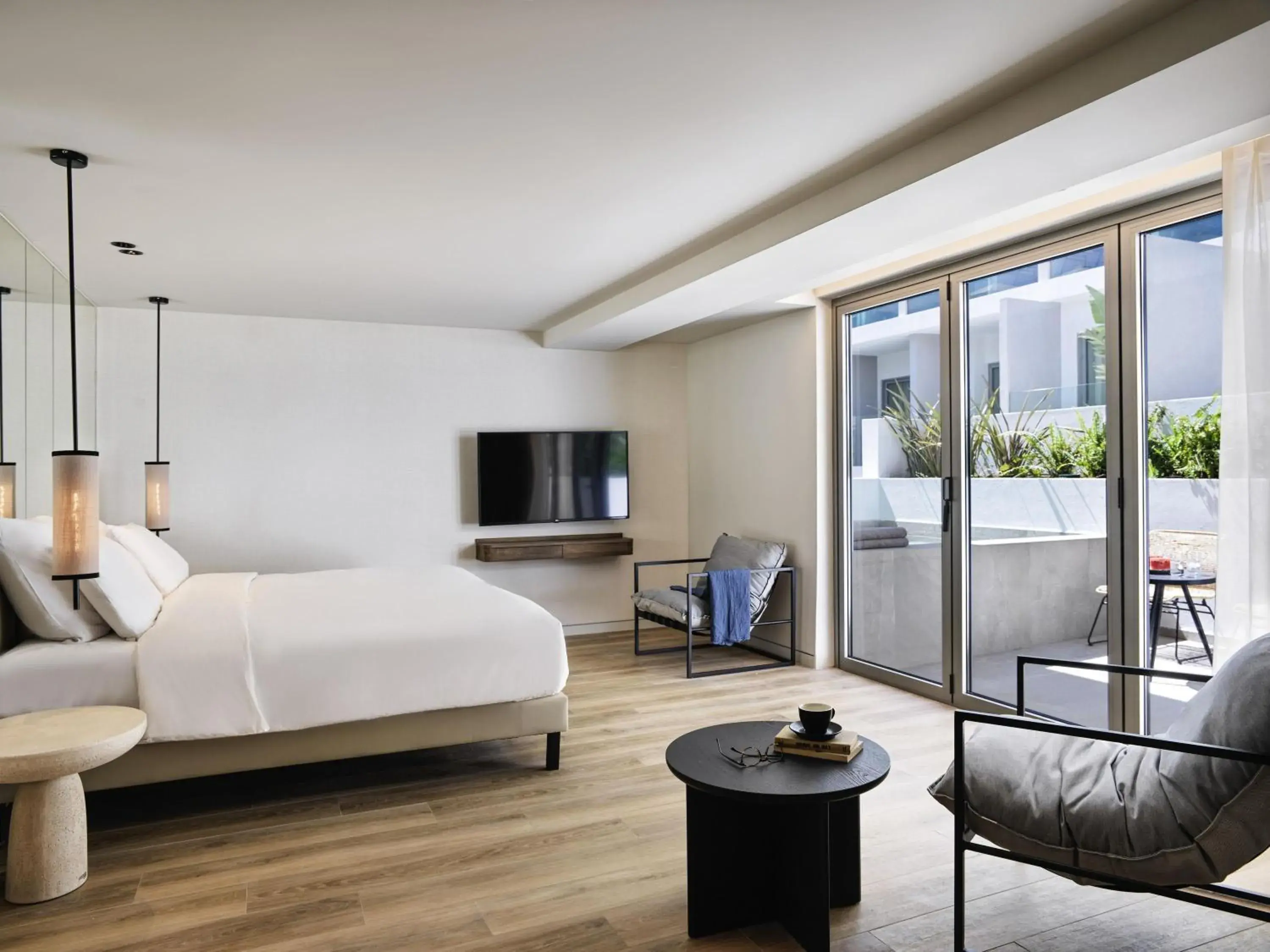 Bedroom, Bed in NIKO Seaside Resort MGallery Bedroom, Bed in NIKO Seaside Resort MGallery