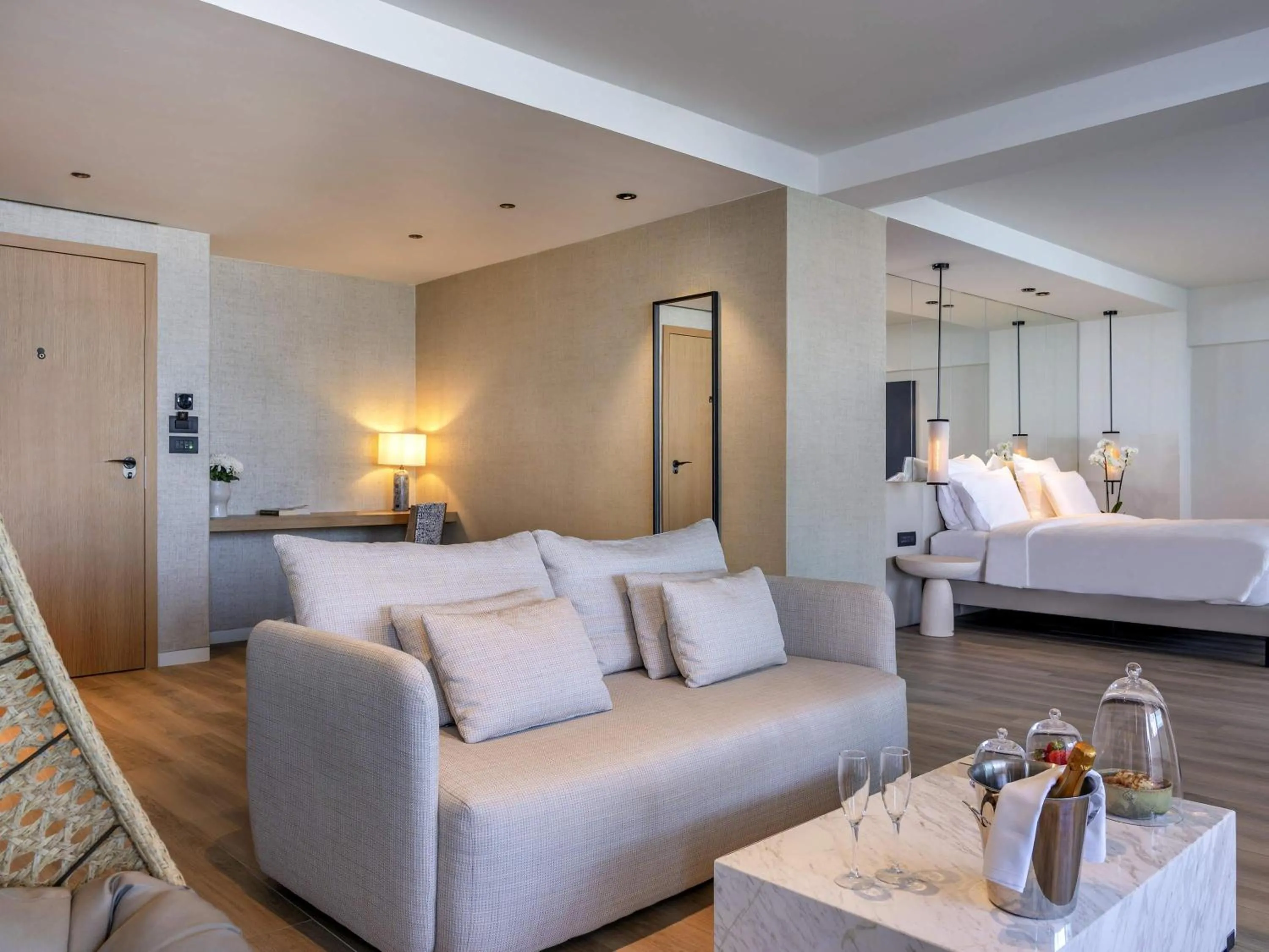 Bedroom, Bed in NIKO Seaside Resort MGallery