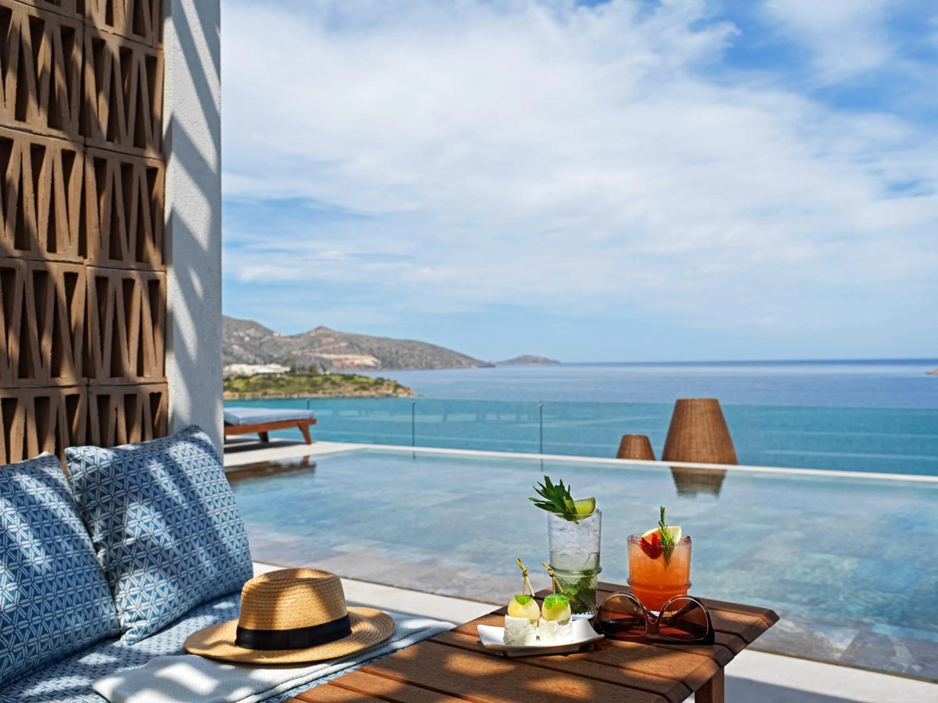 Swimming pool in NIKO Seaside Resort MGallery