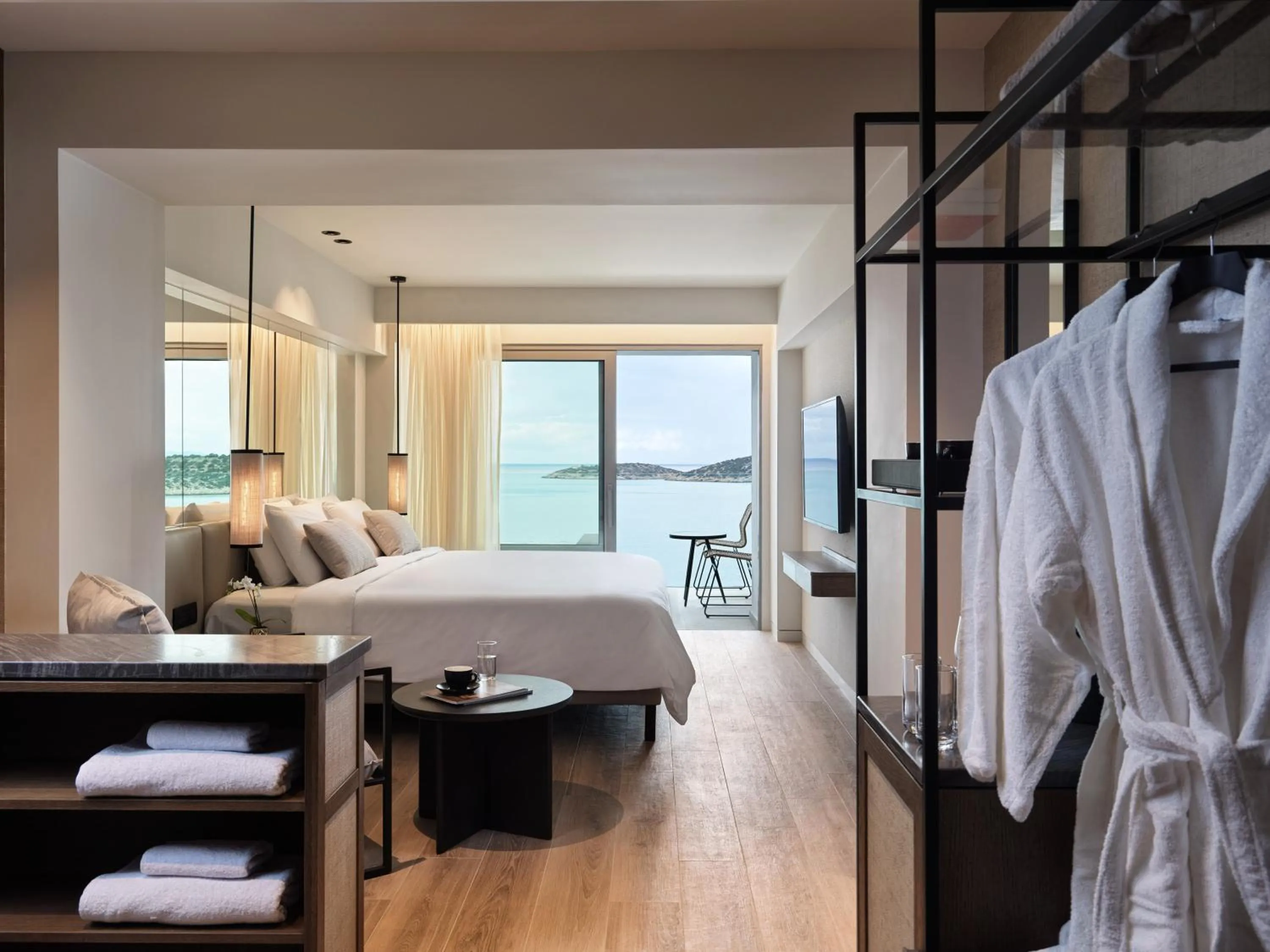 Photo of the whole room, Bed in NIKO Seaside Resort MGallery