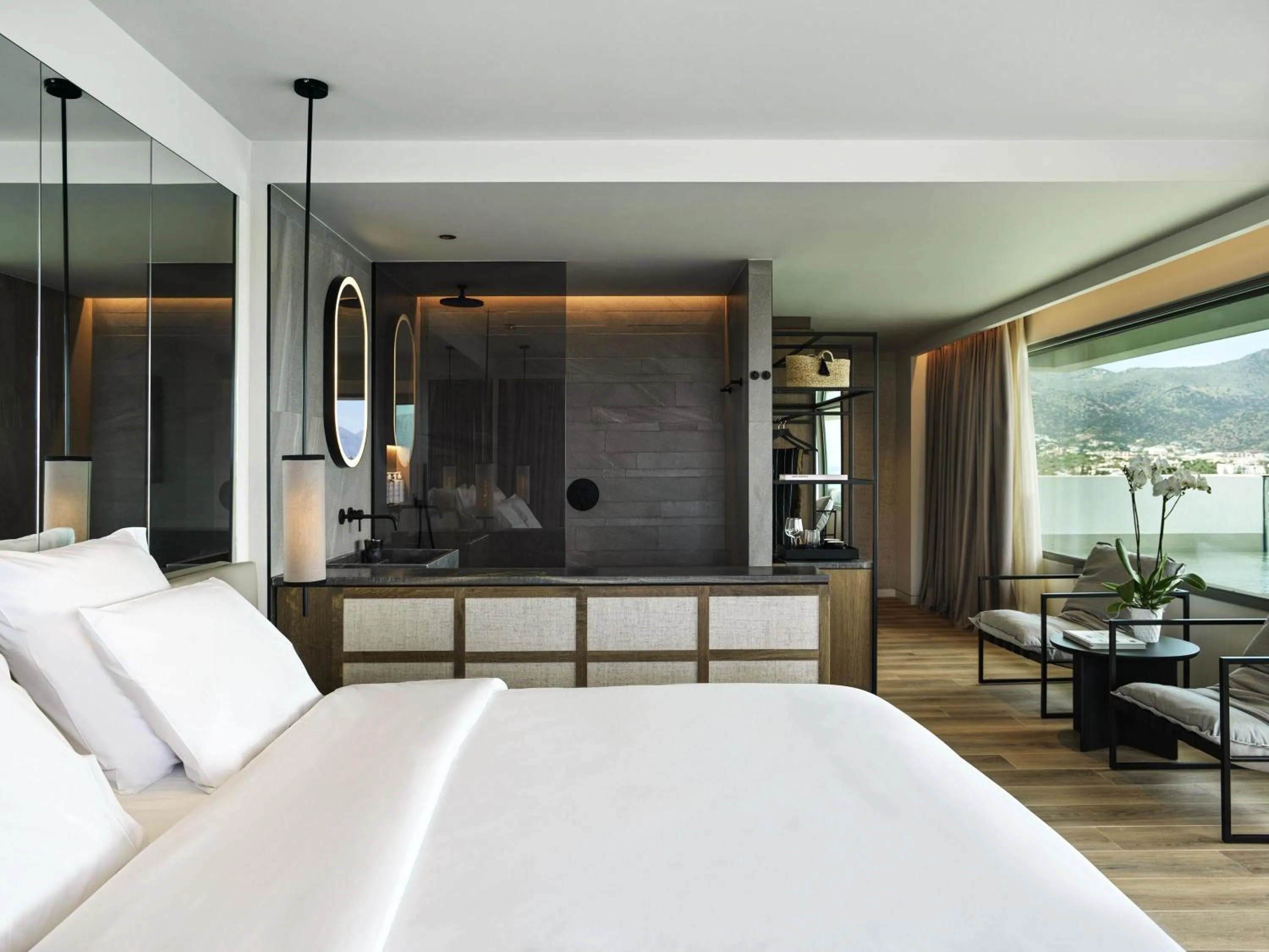Bedroom, Bed in NIKO Seaside Resort MGallery