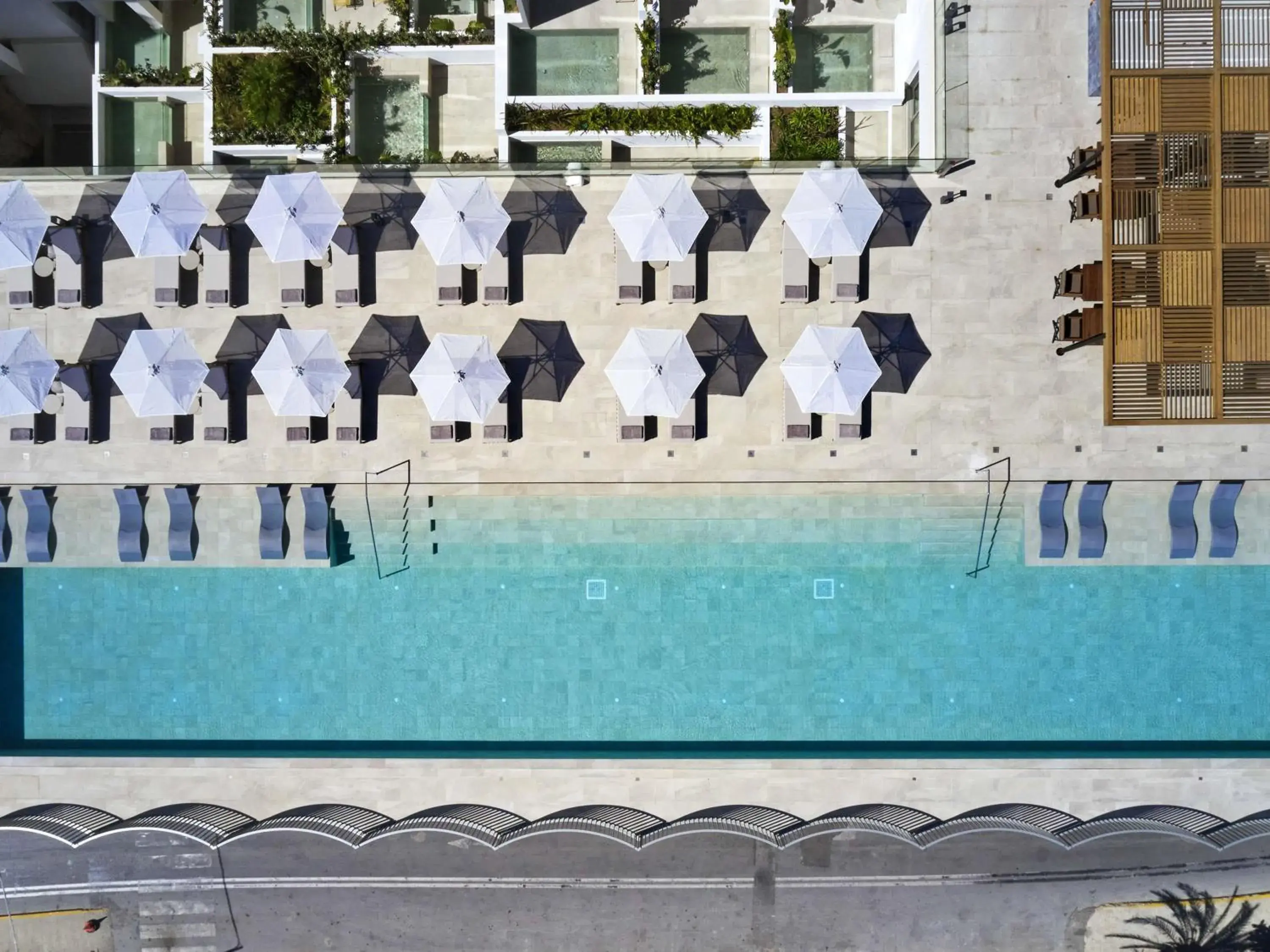 Pool view in NIKO Seaside Resort MGallery Pool view in NIKO Seaside Resort MGallery