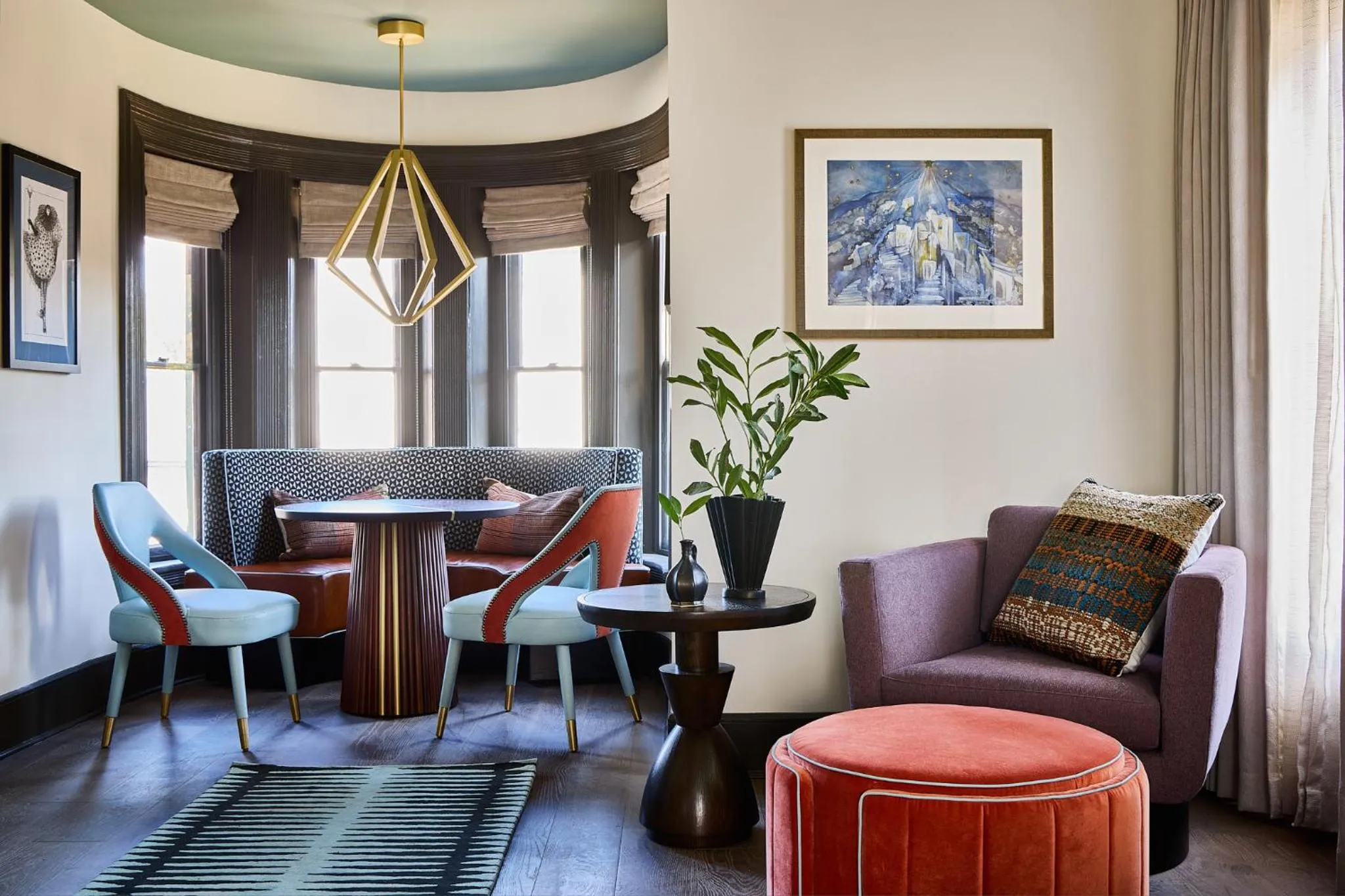 Seating area in Zelda Dearest