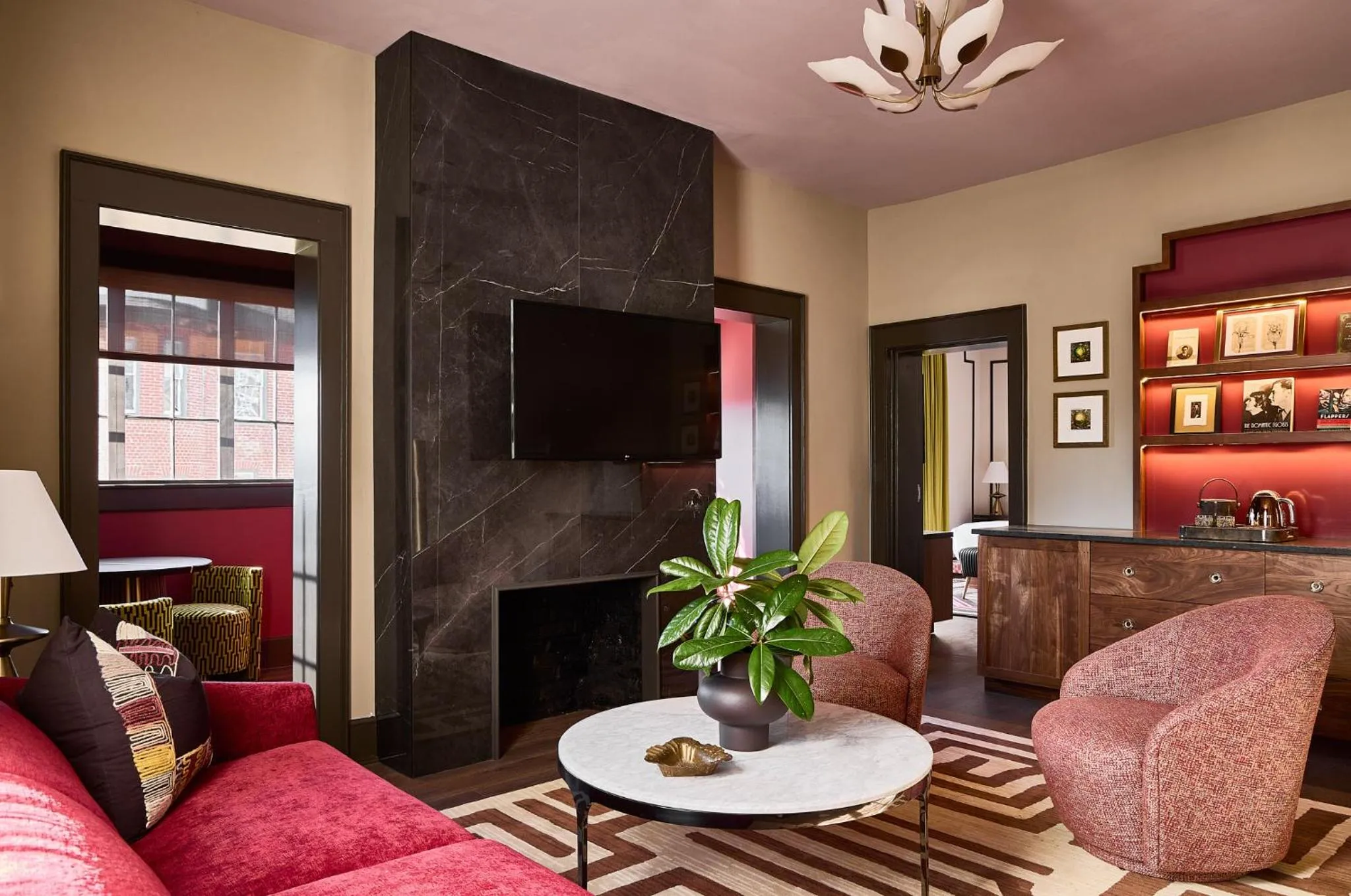 Living room in Zelda Dearest