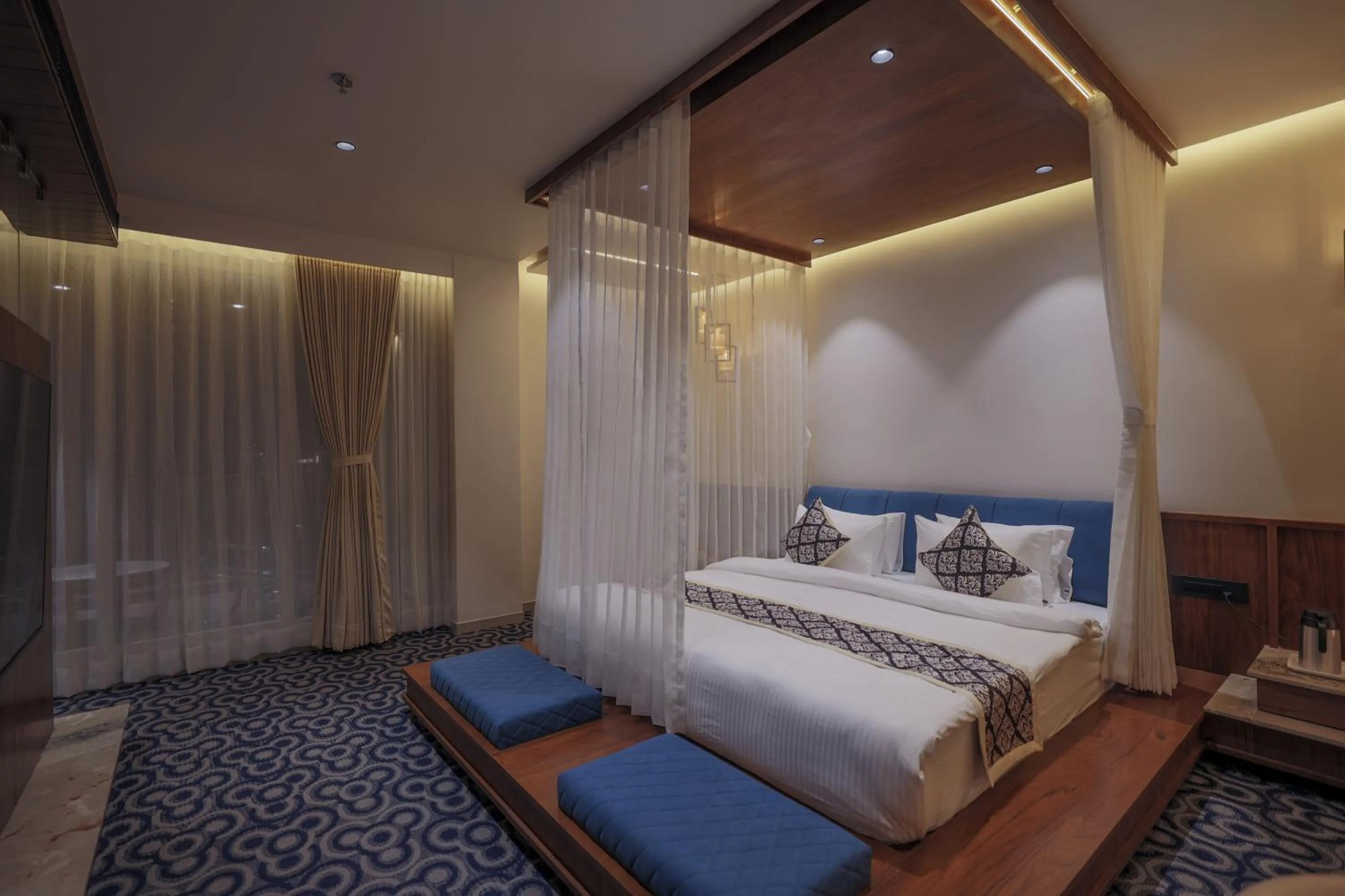 Bedroom in Hotel Aditya Mansingh Inn