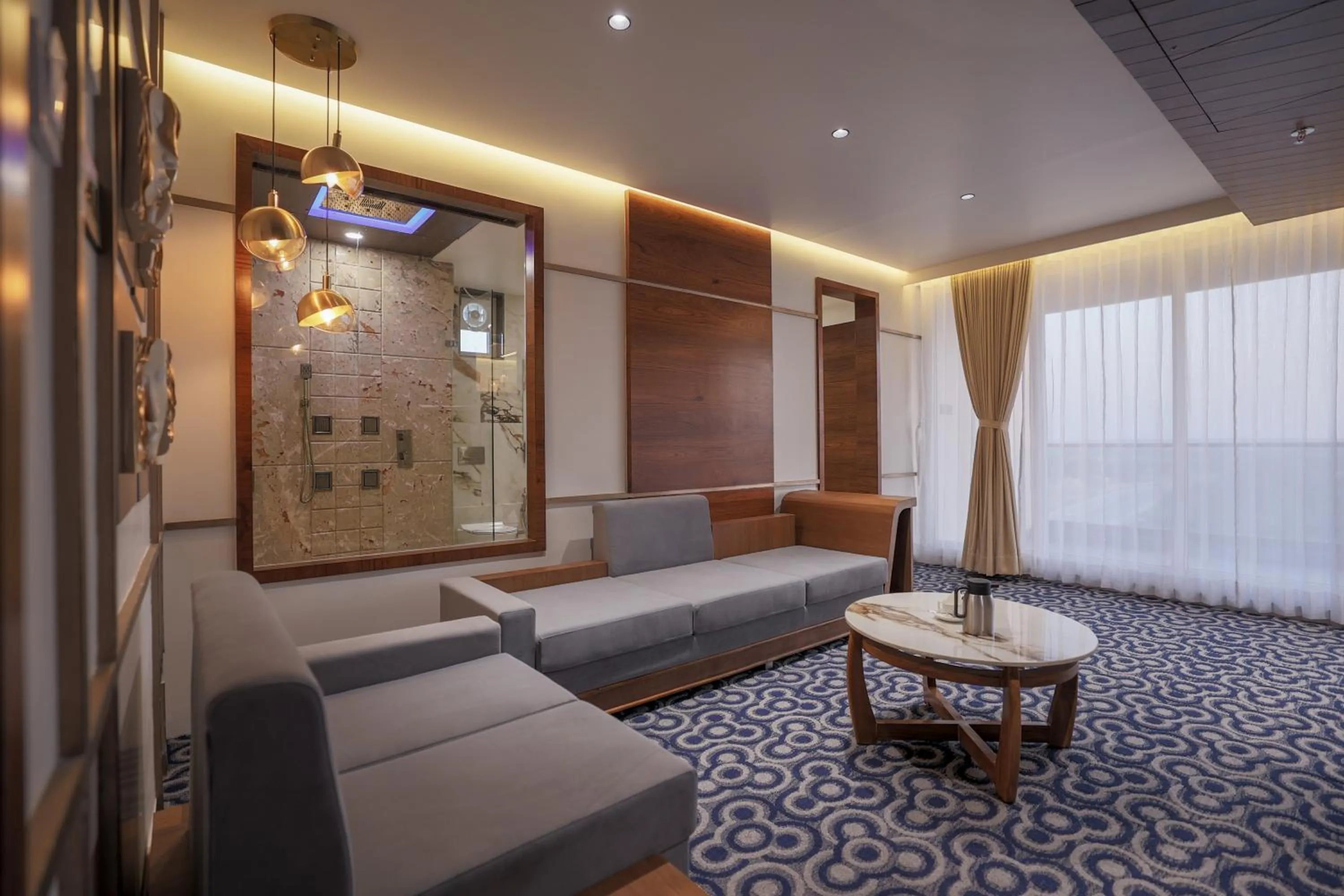 Living room in Hotel Aditya Mansingh Inn