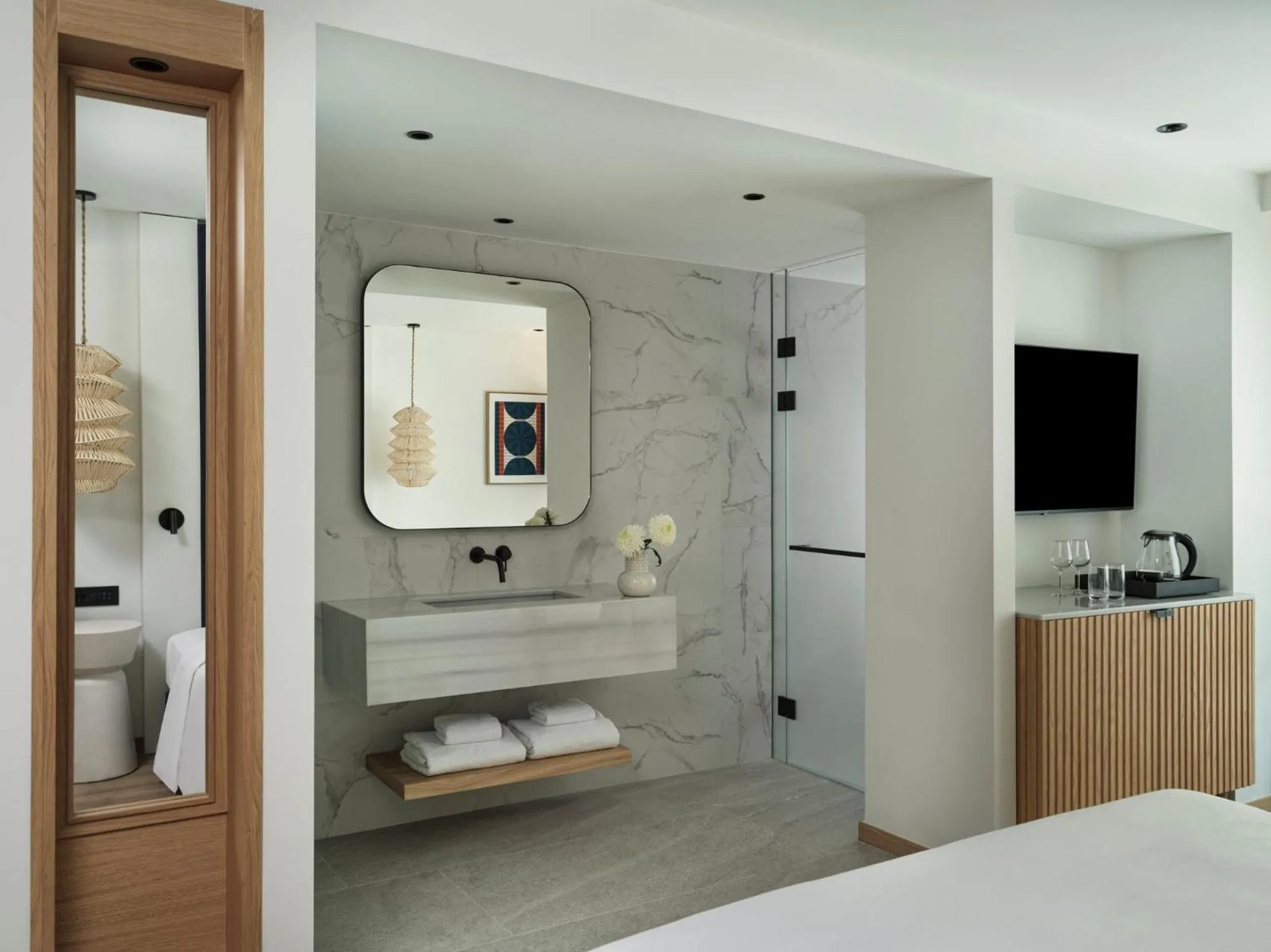 Bathroom, Bed in InterContinental Crete by IHG