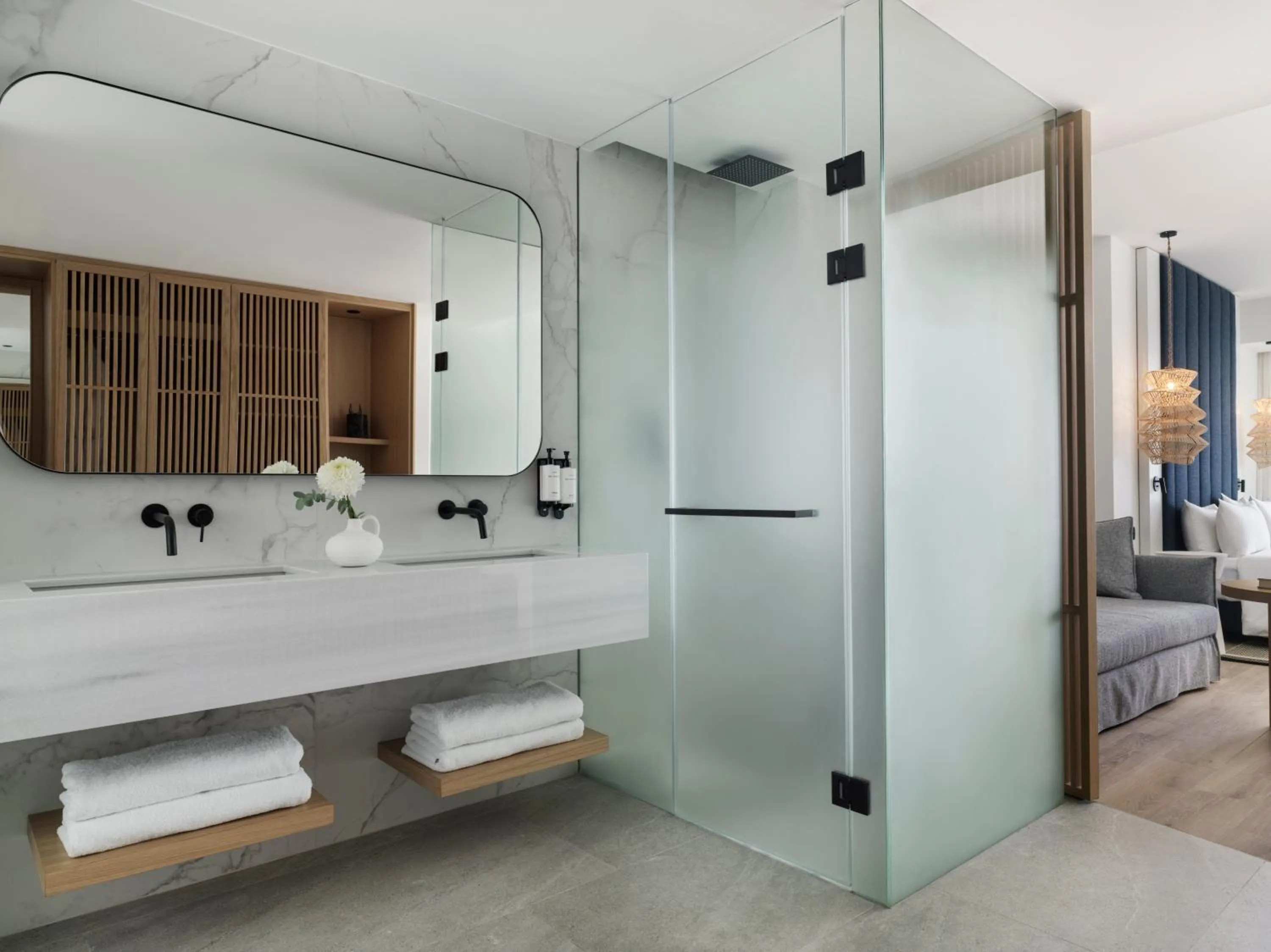 Shower in InterContinental Crete by IHG