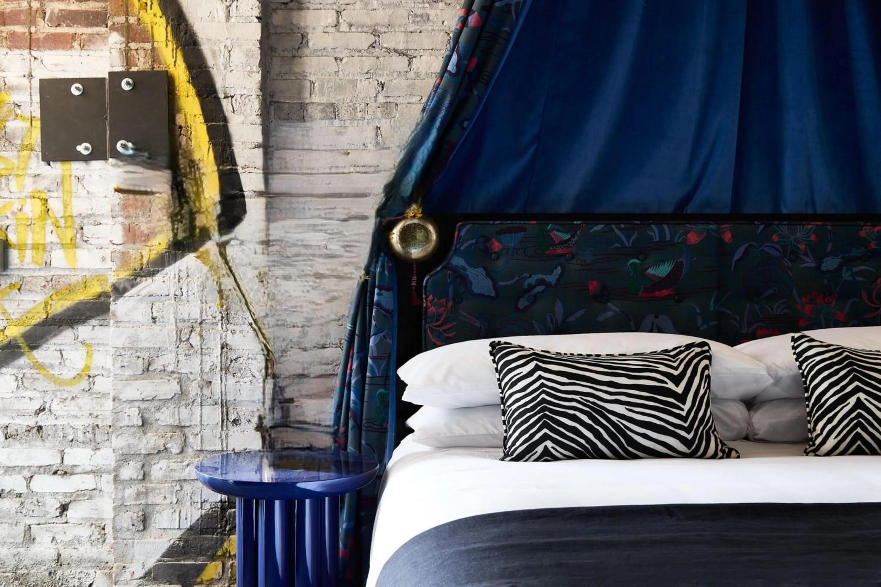 Bed in The Radical Asheville, Tapestry Collection by Hilton