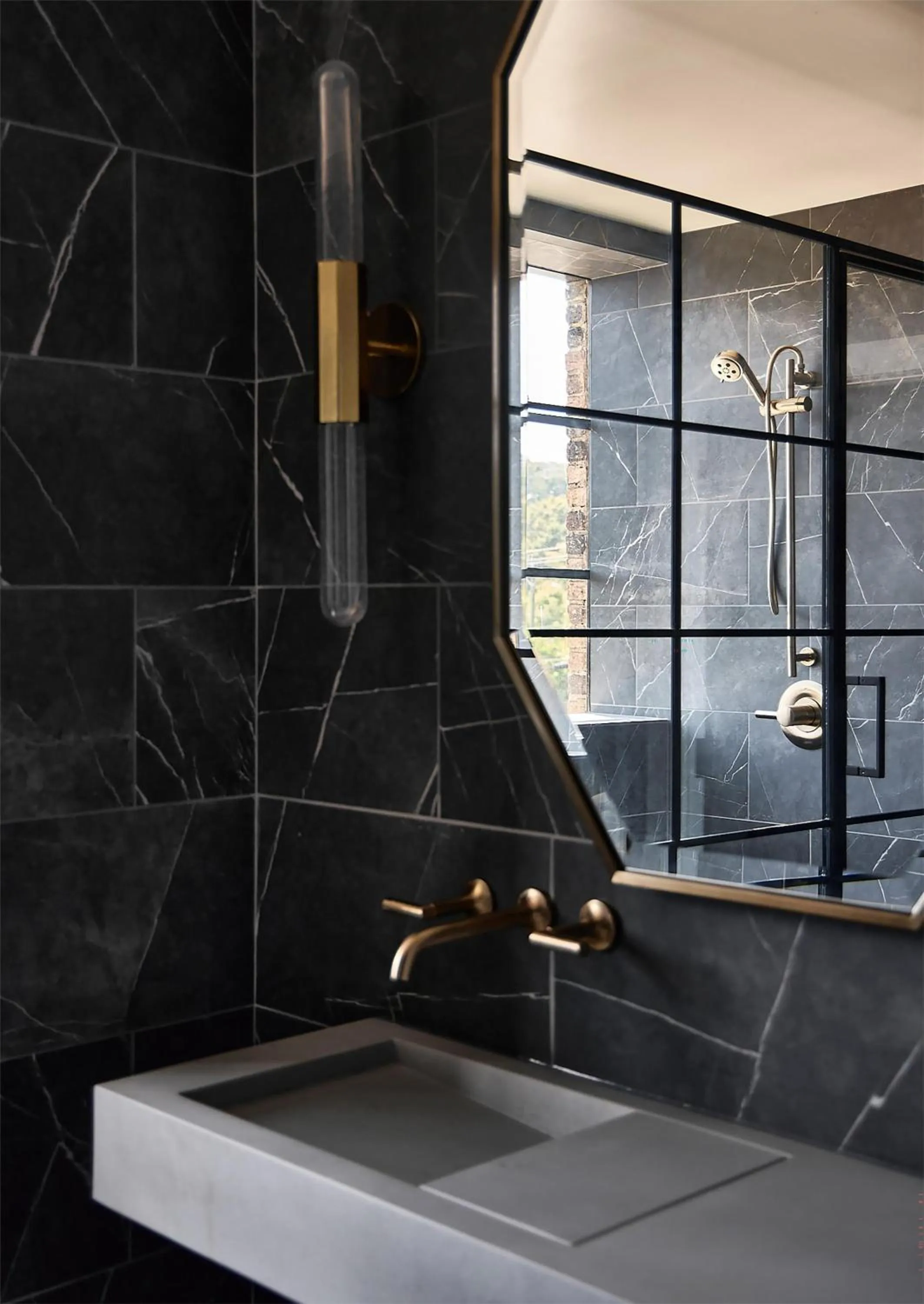 Bathroom in The Radical Asheville, Tapestry Collection by Hilton