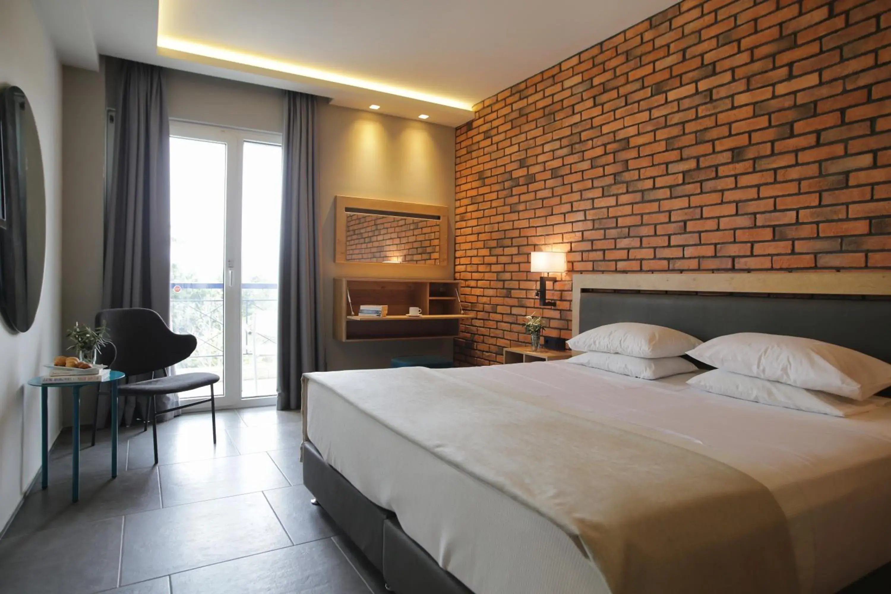 Bedroom, Bed in Palmyra Beach Hotel Bedroom, Bed in Palmyra Beach Hotel