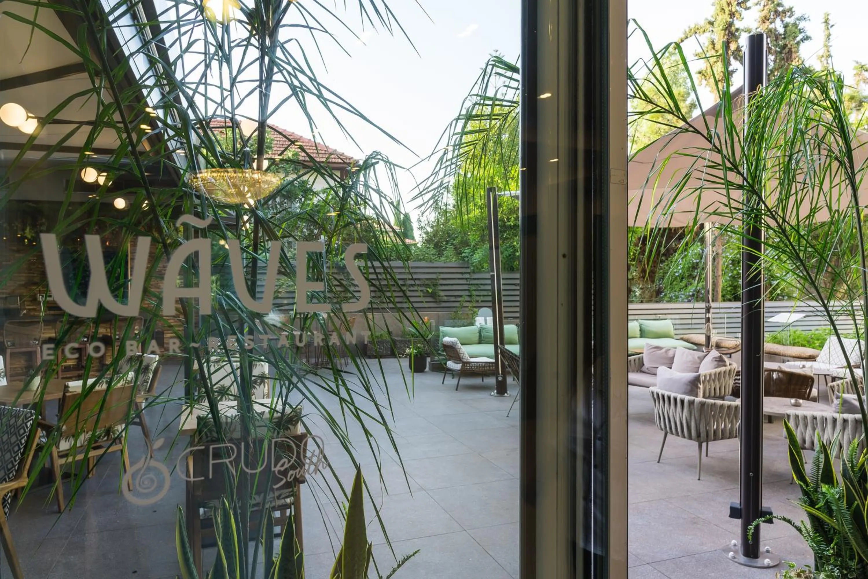 Patio in Palmyra Beach Hotel