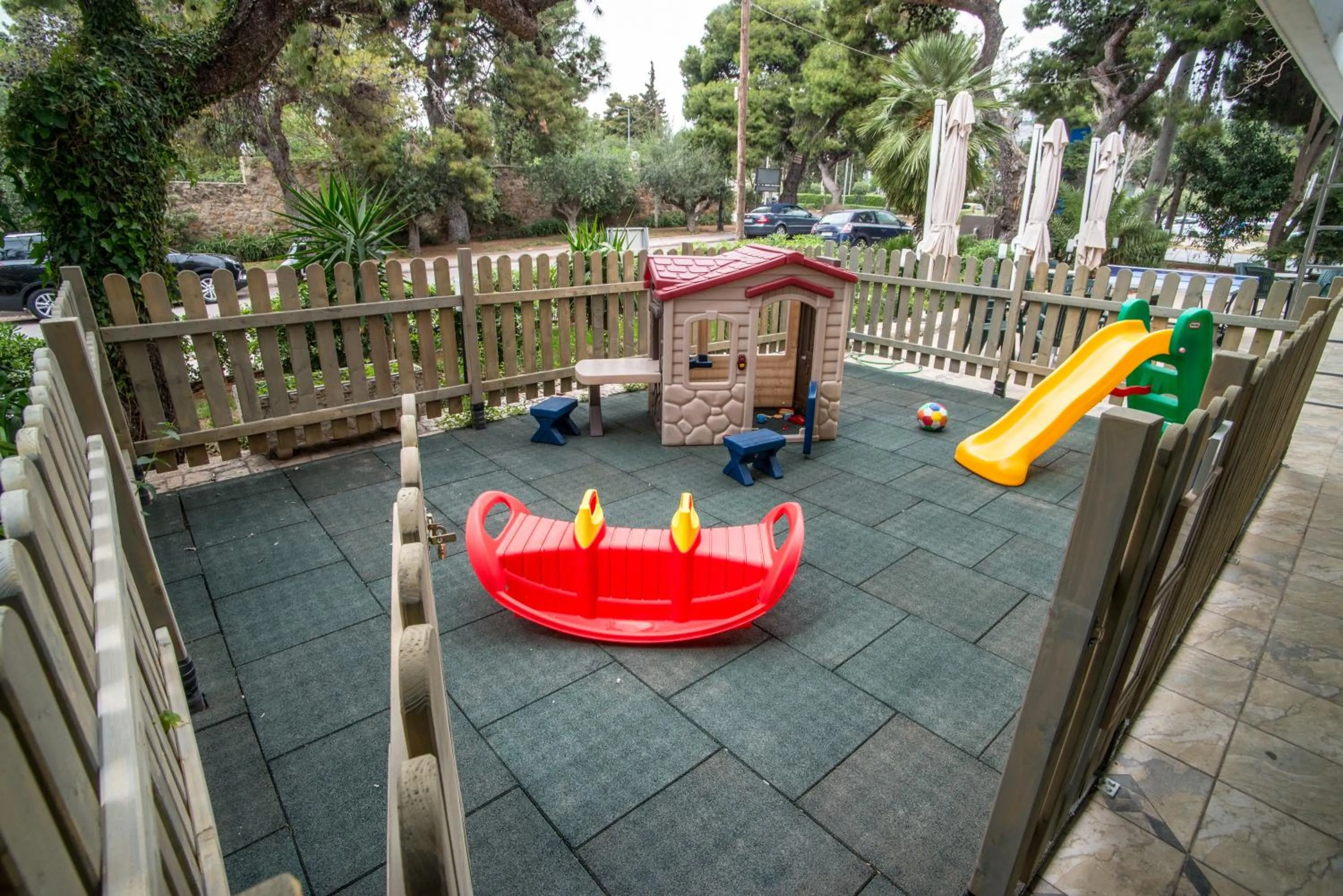 Children play ground in Palmyra Beach Hotel