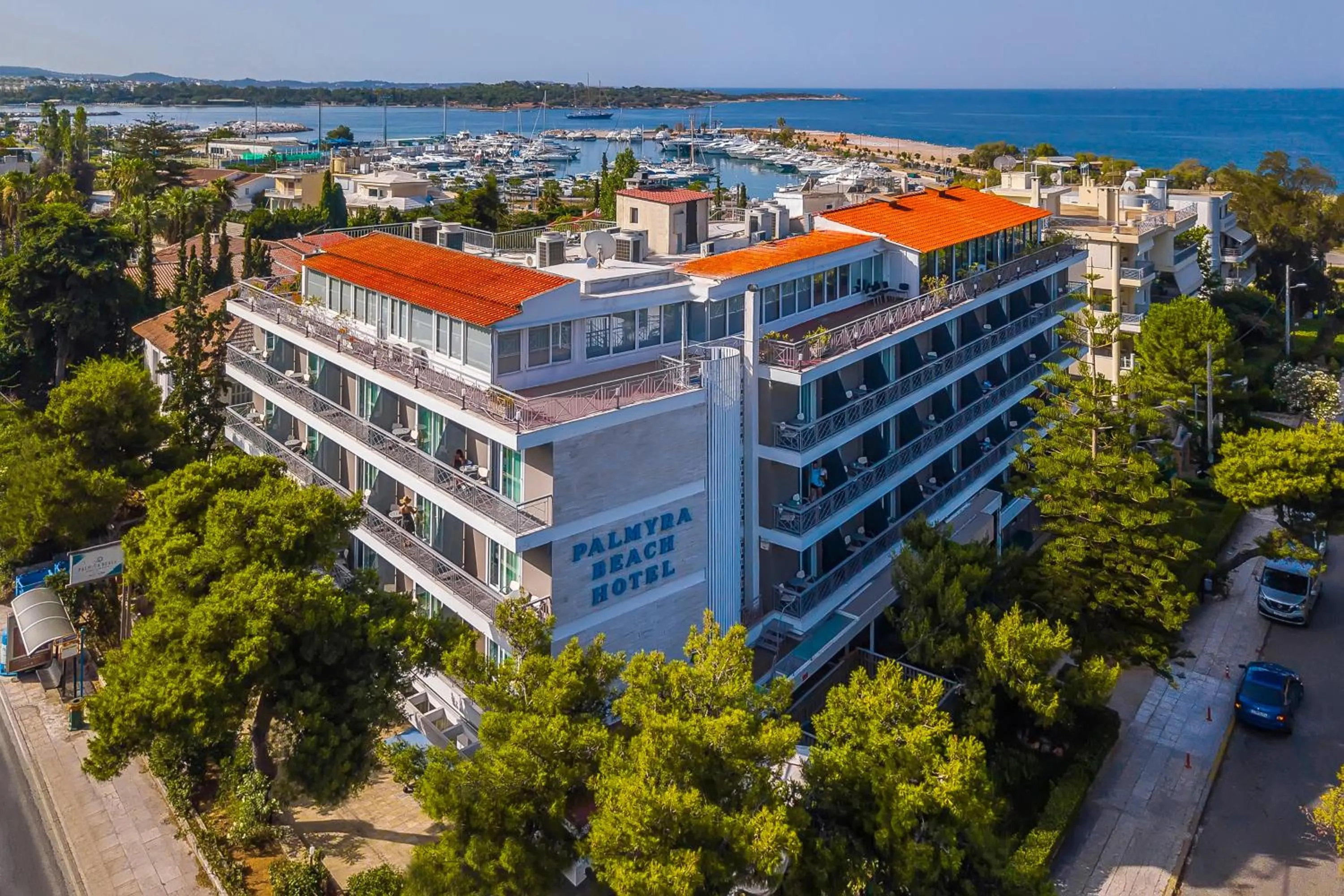 Bird's eye view in Palmyra Beach Hotel