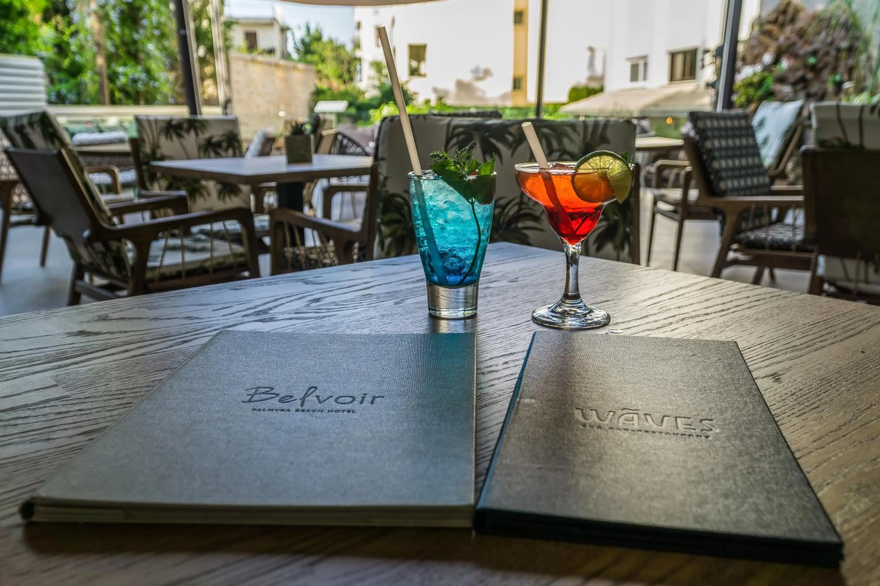 Restaurant/places to eat in Palmyra Beach Hotel