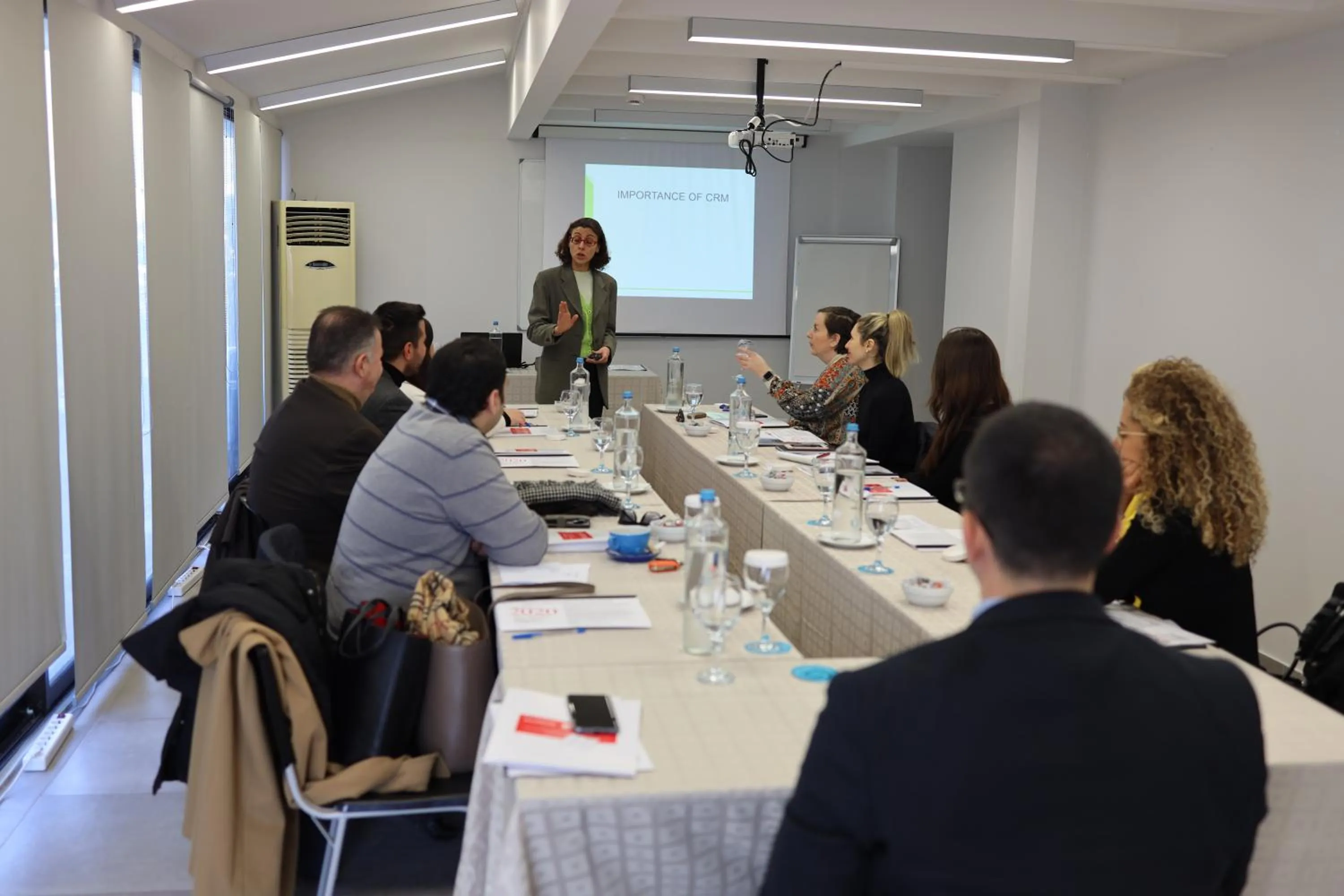 People in Palmyra Beach Hotel