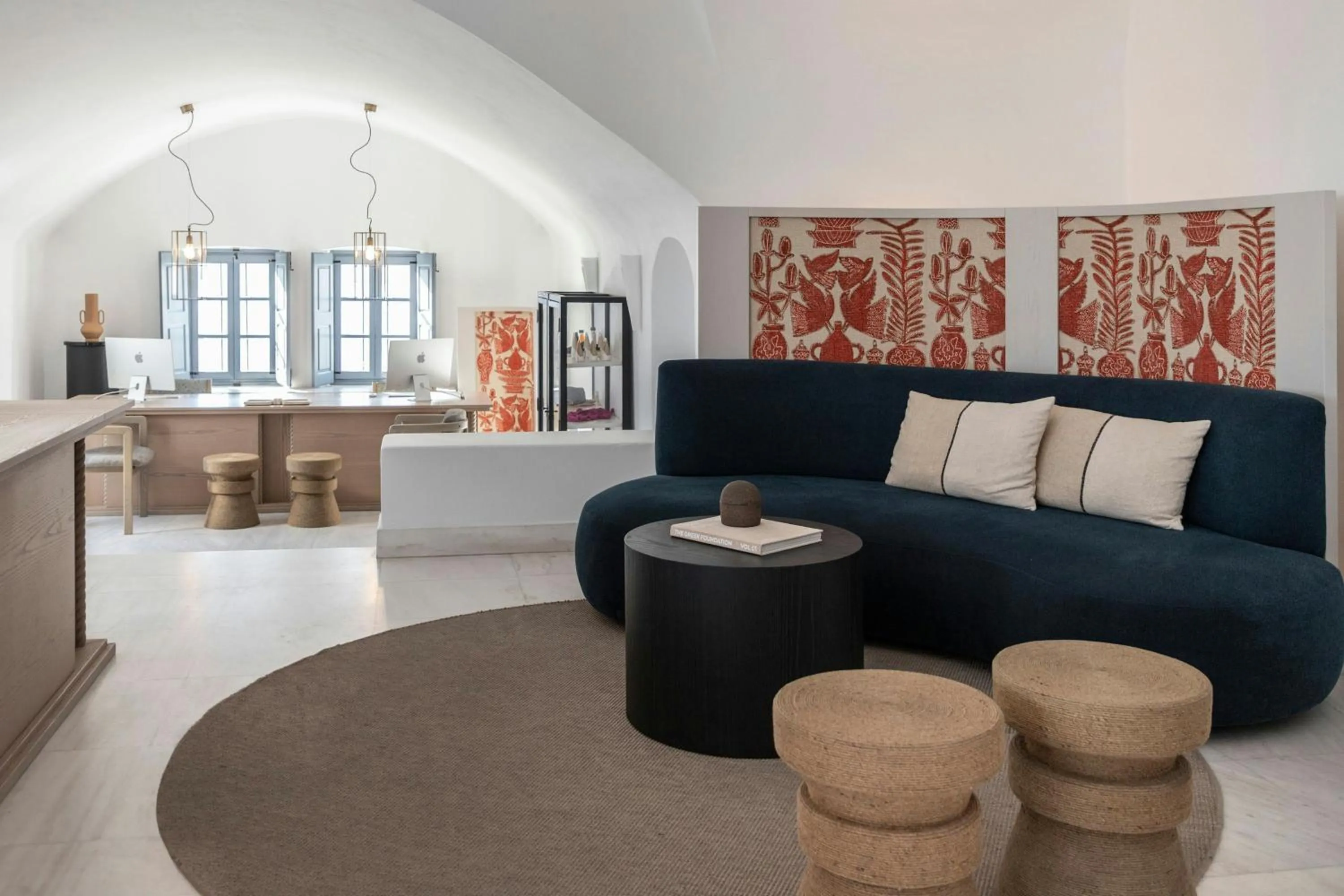 Lobby or reception in Vedema, a Luxury Collection Resort, Santorini