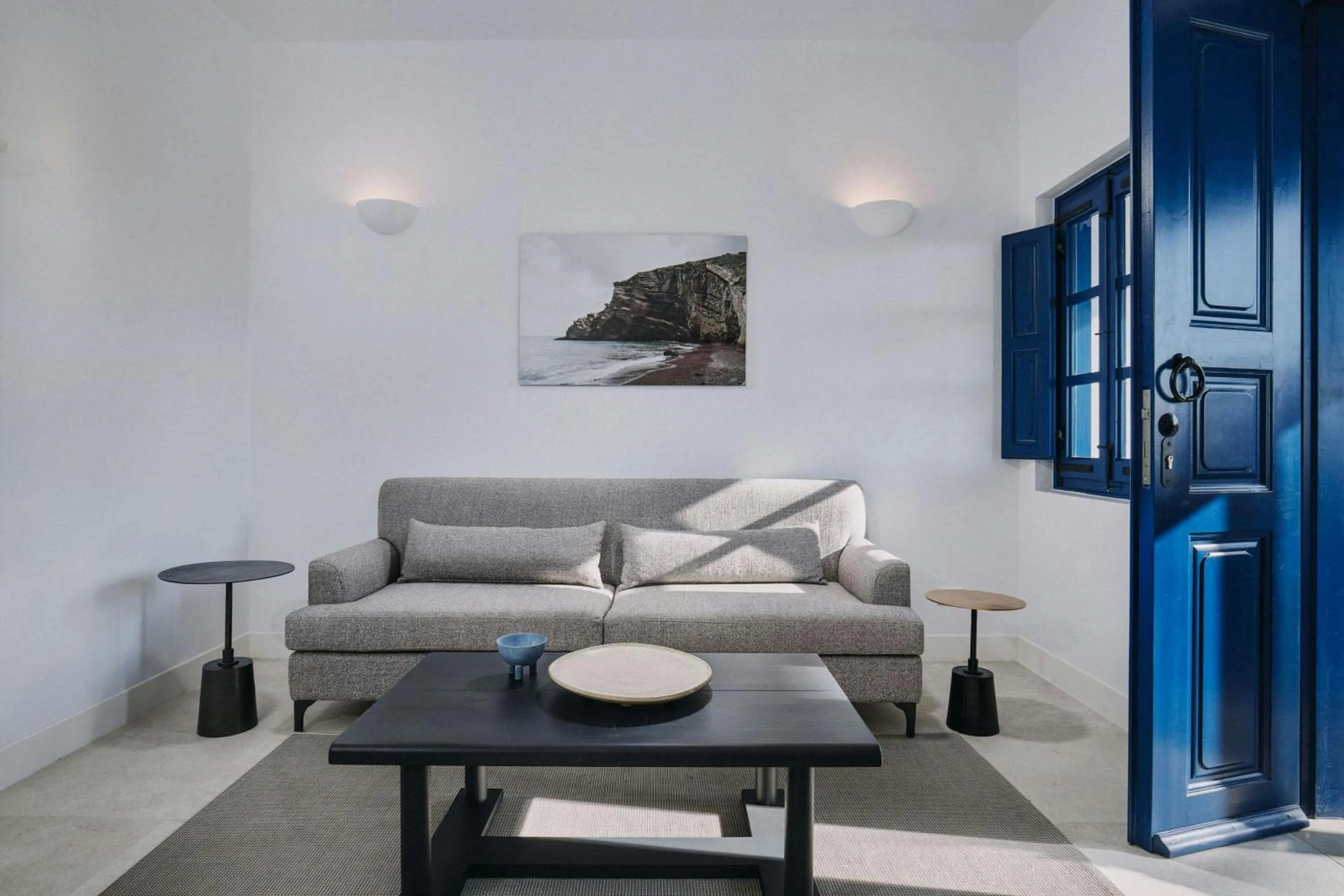 Living room in Vedema, a Luxury Collection Resort, Santorini