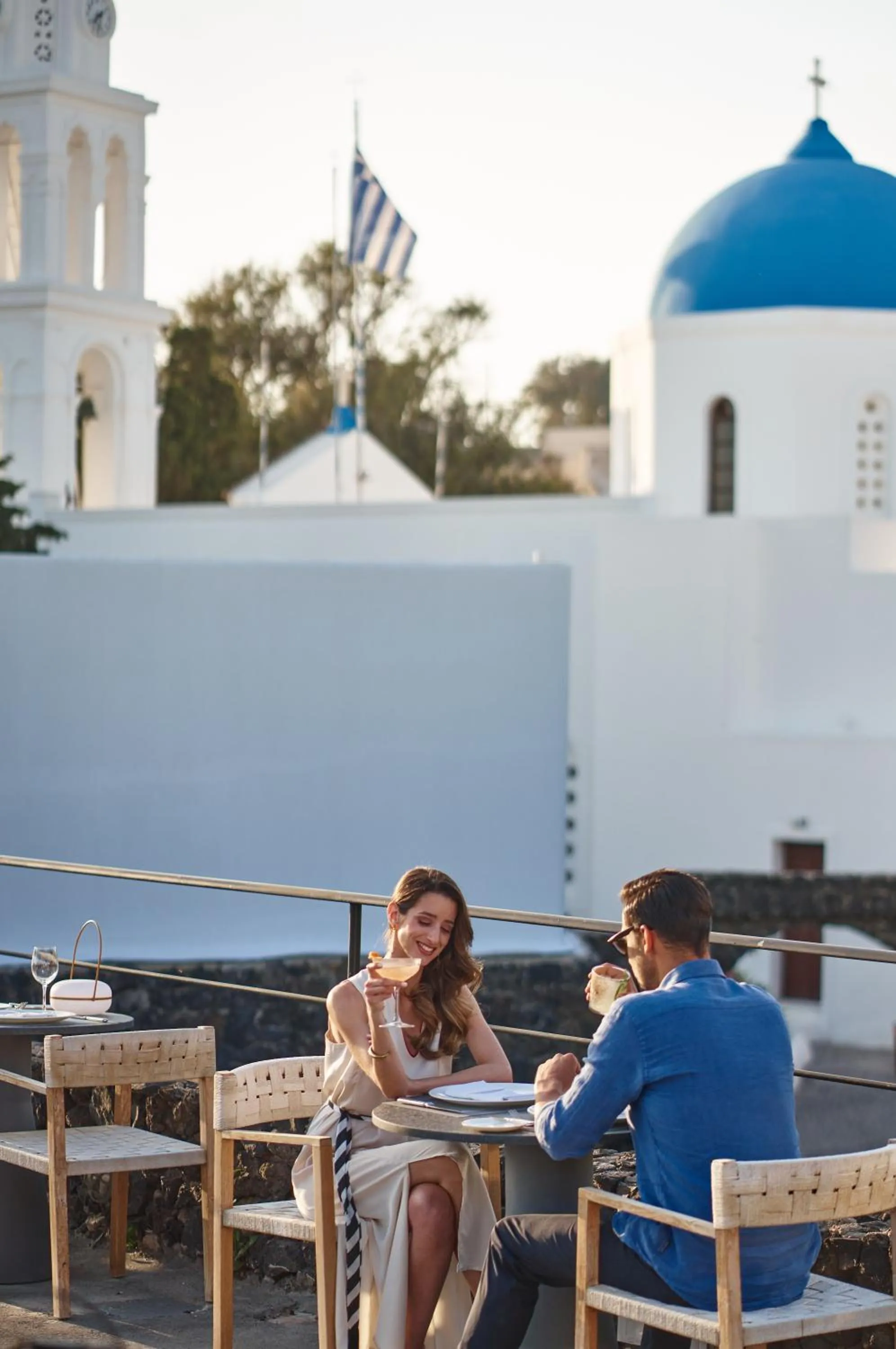 Patio in Vedema, a Luxury Collection Resort, Santorini