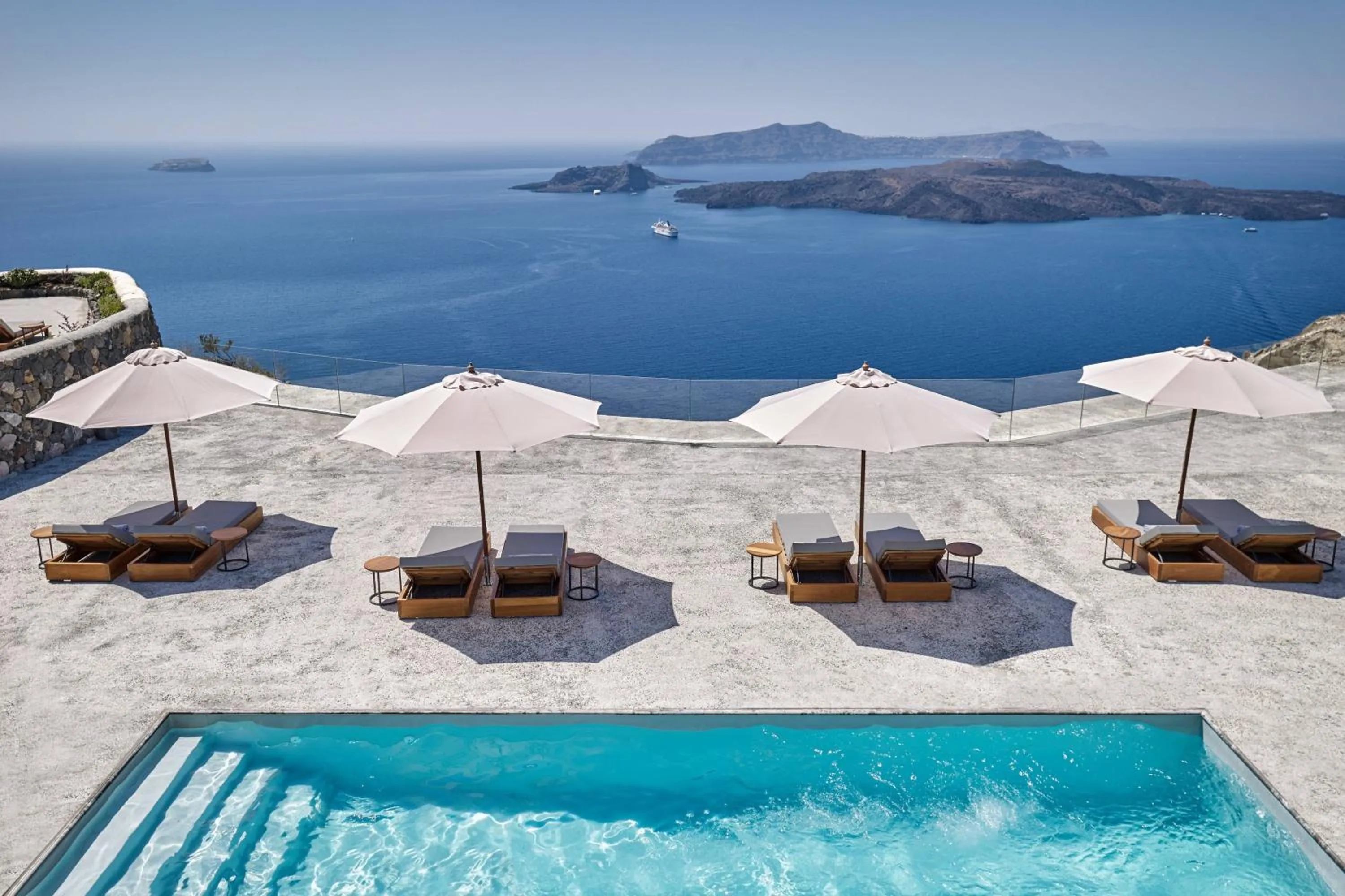Swimming pool in Vedema, a Luxury Collection Resort, Santorini