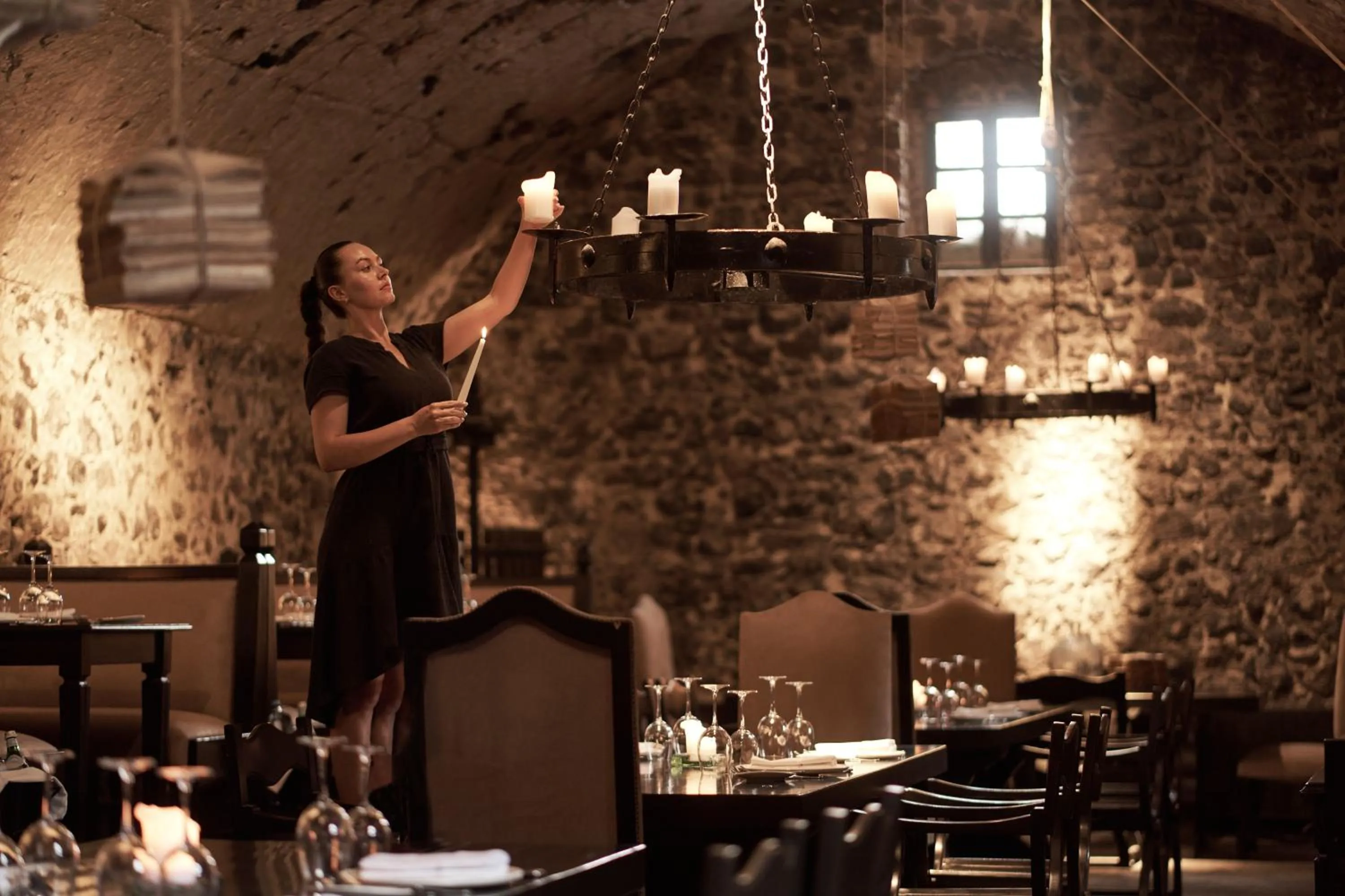 Restaurant/places to eat in Vedema, a Luxury Collection Resort, Santorini