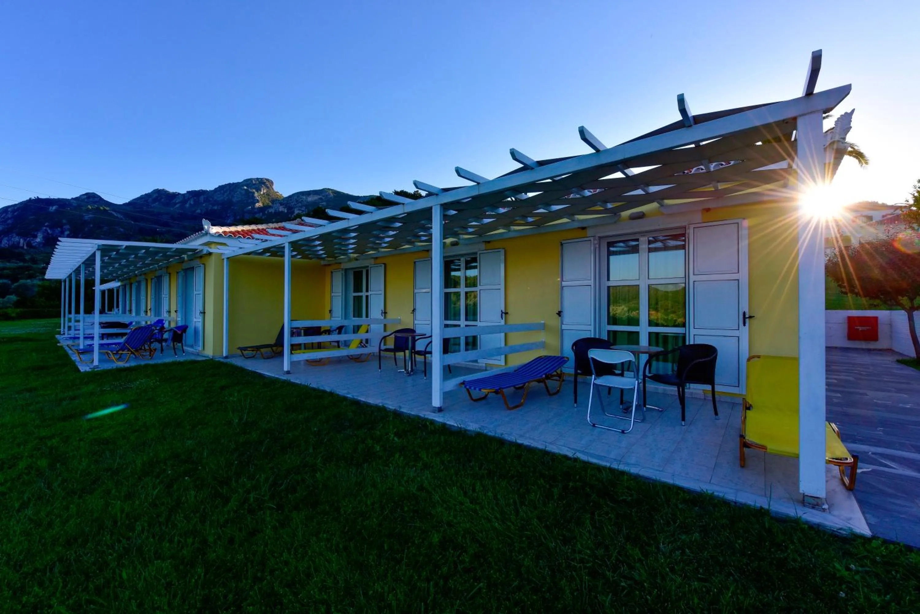 Patio in Arion Hotel