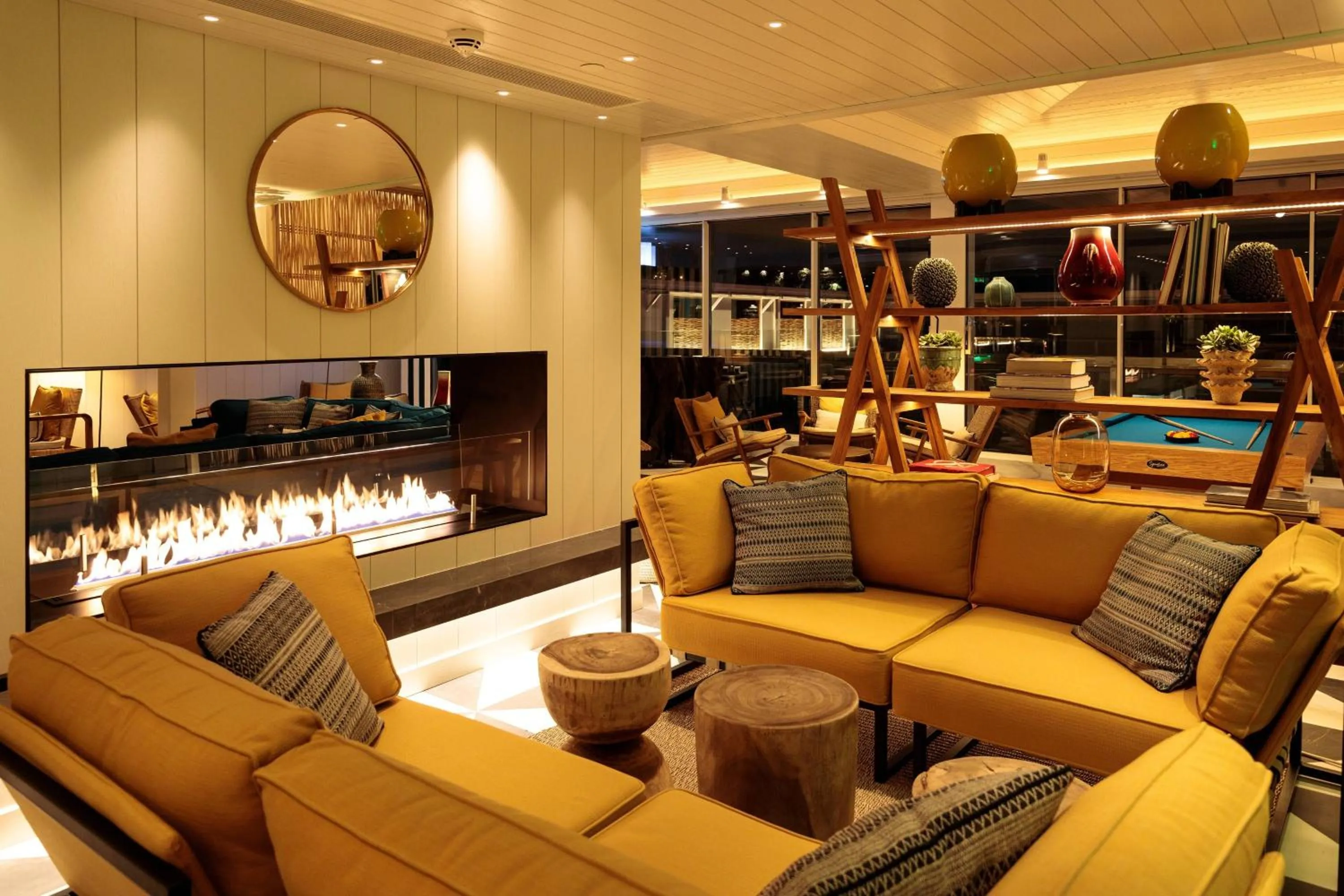 Lounge or bar in Athens Marriott Hotel