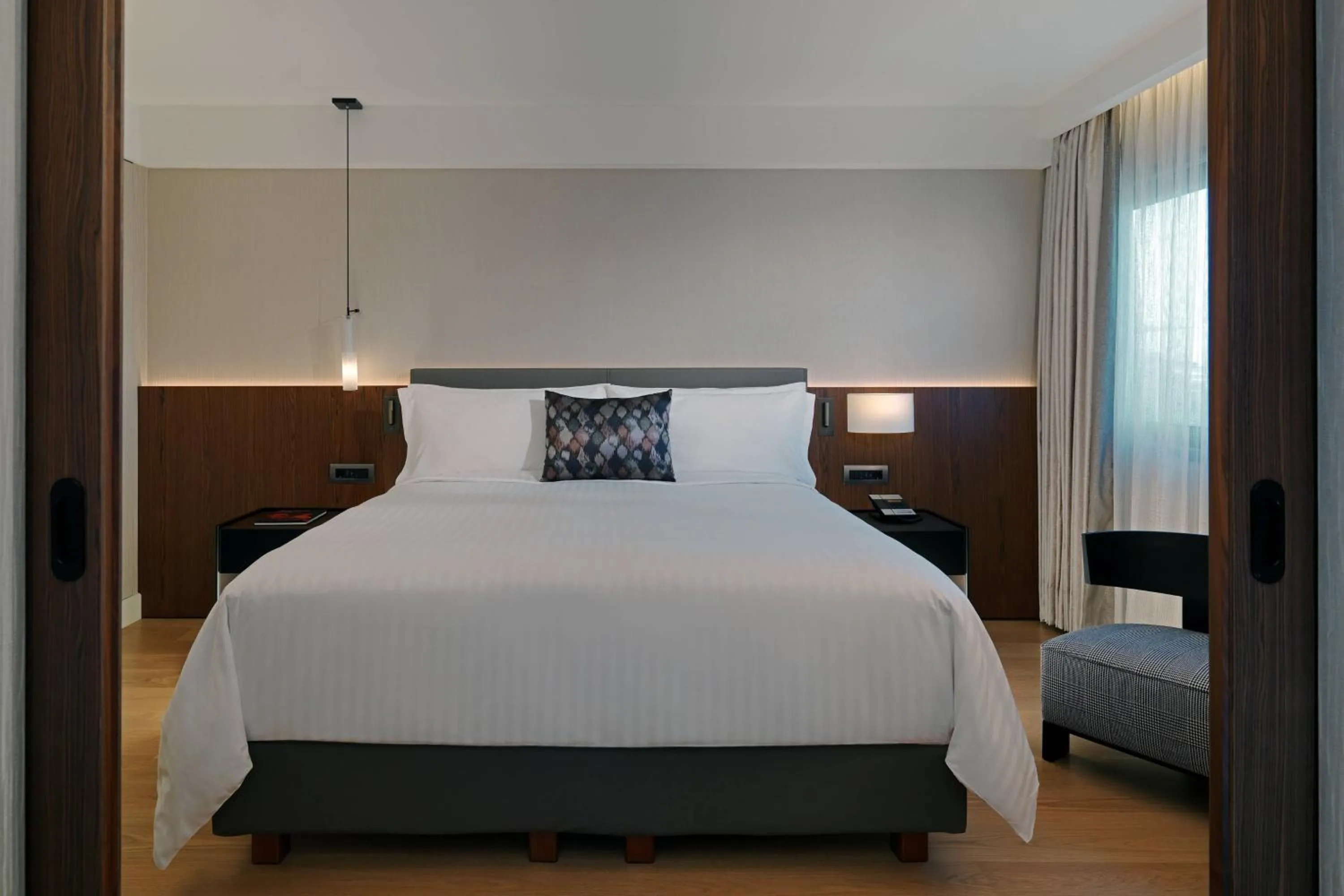 Bedroom, Bed in Athens Marriott Hotel