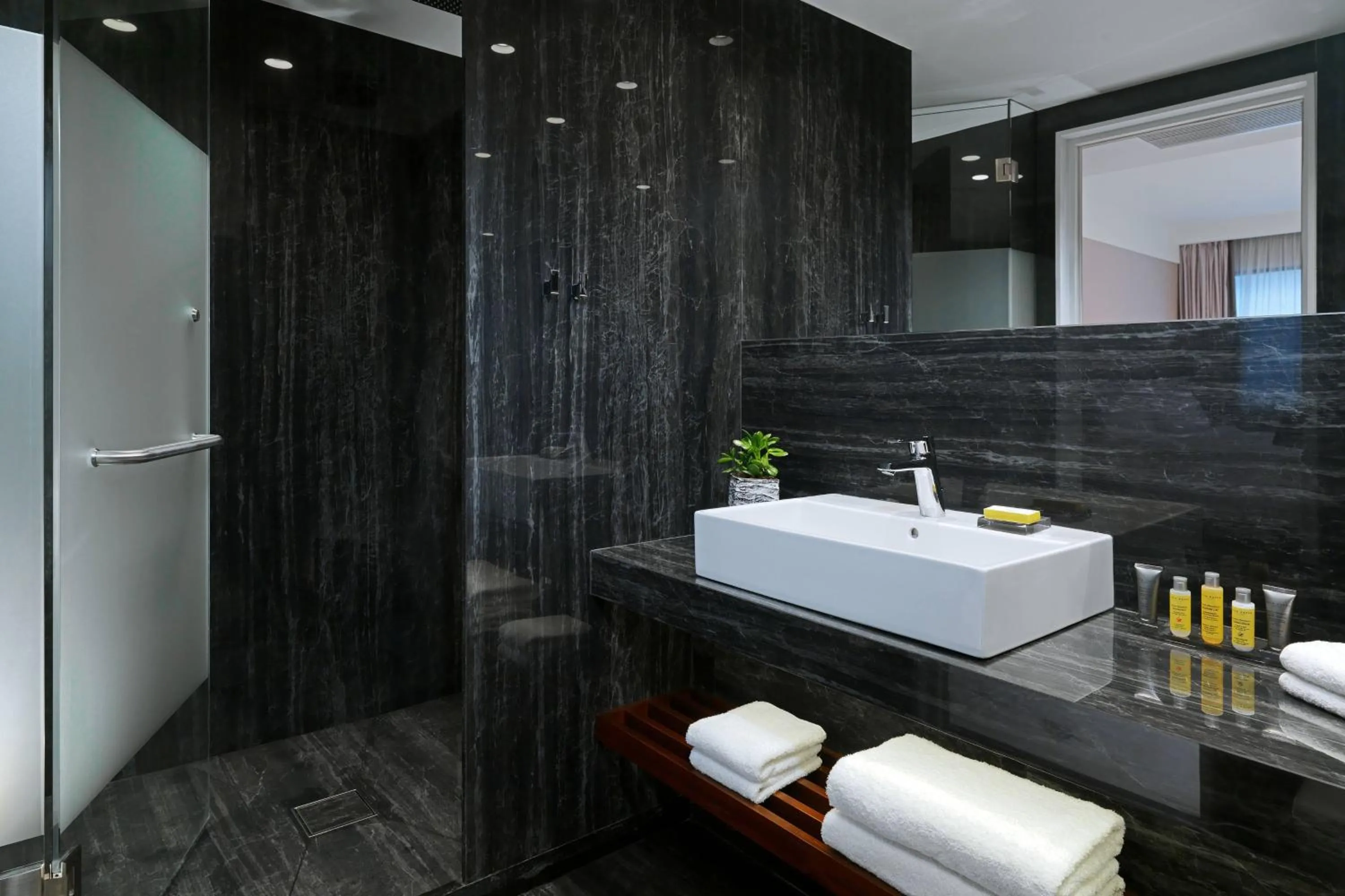 Bathroom in Athens Marriott Hotel