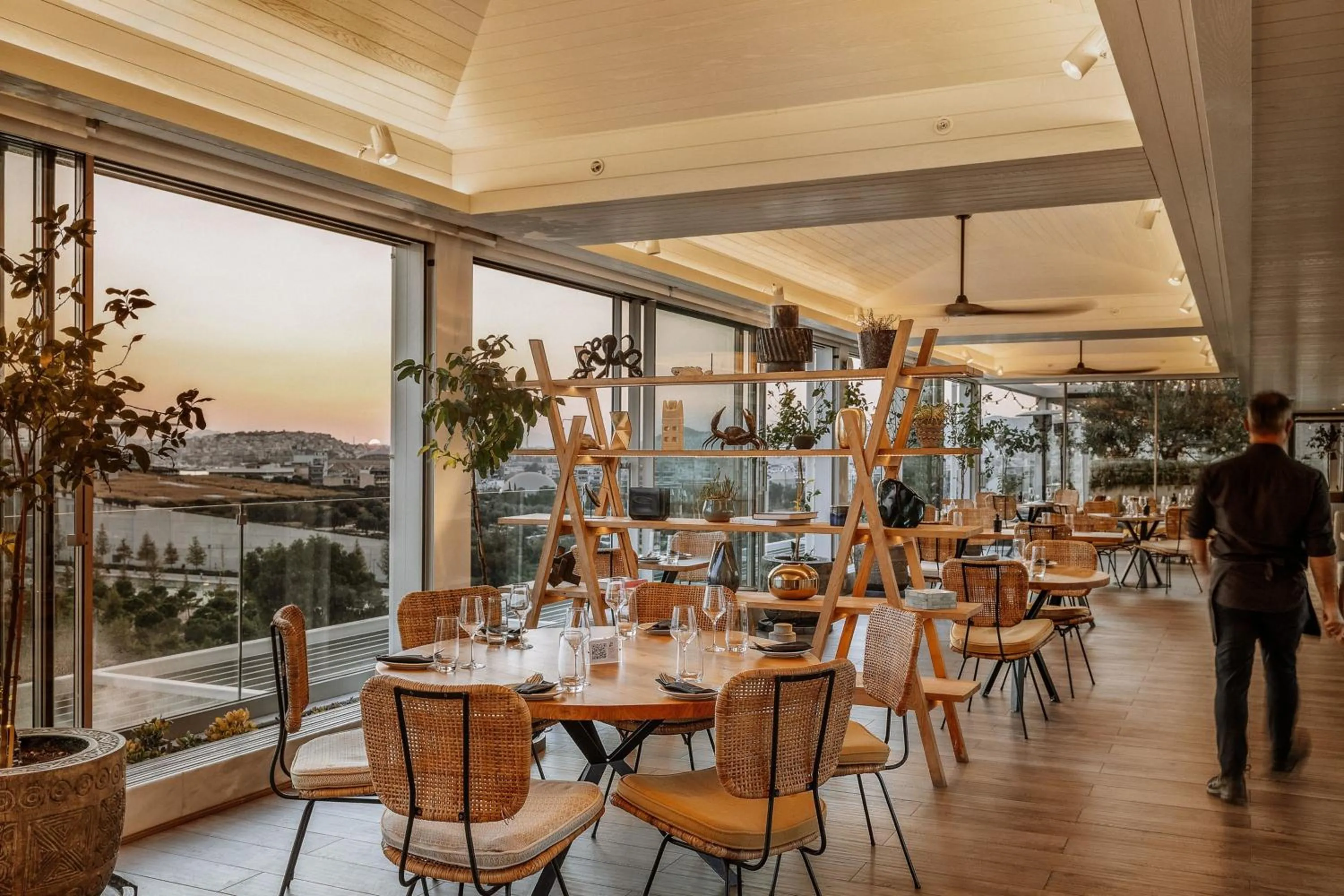 Restaurant/places to eat in Athens Marriott Hotel