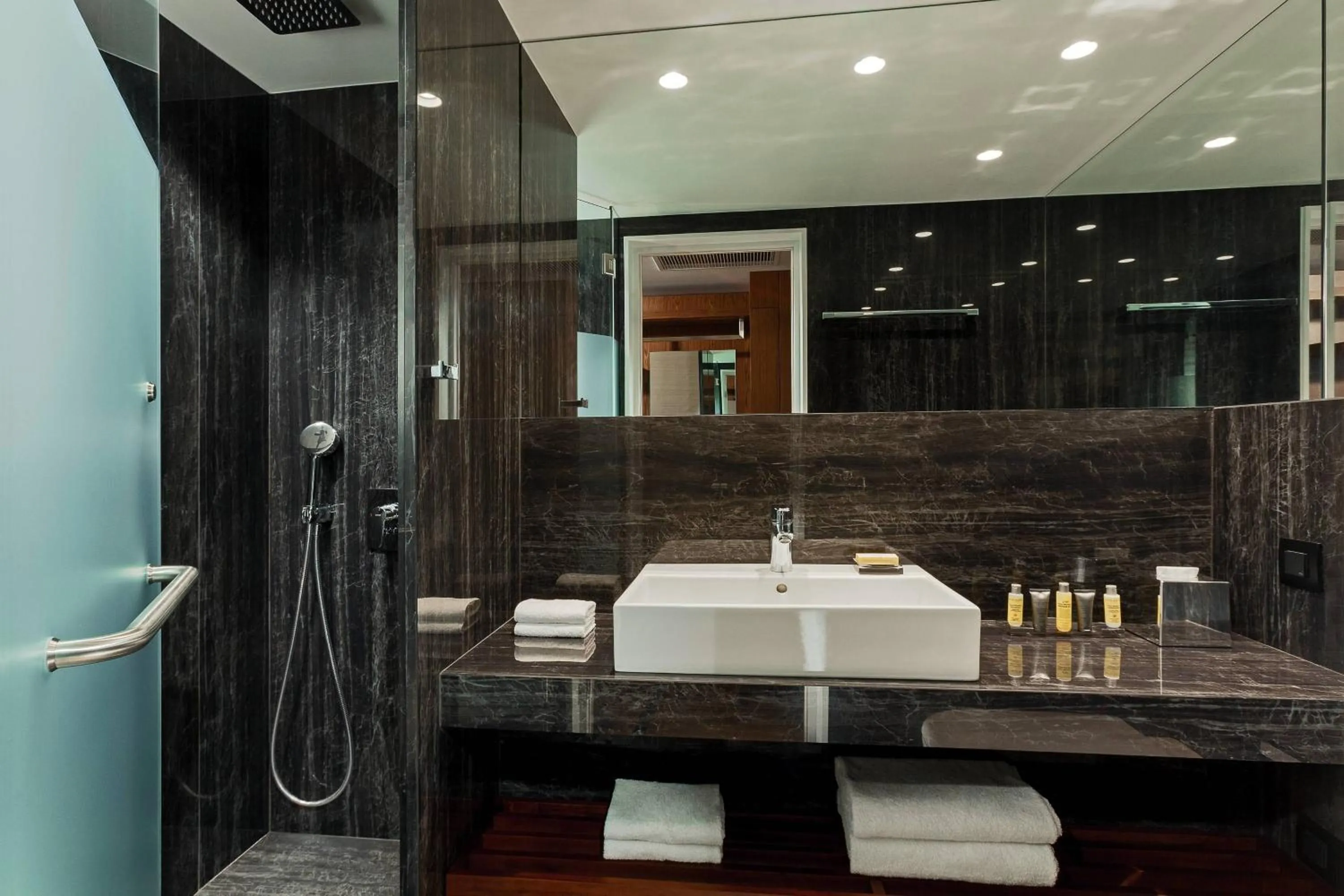 Bathroom in Athens Marriott Hotel