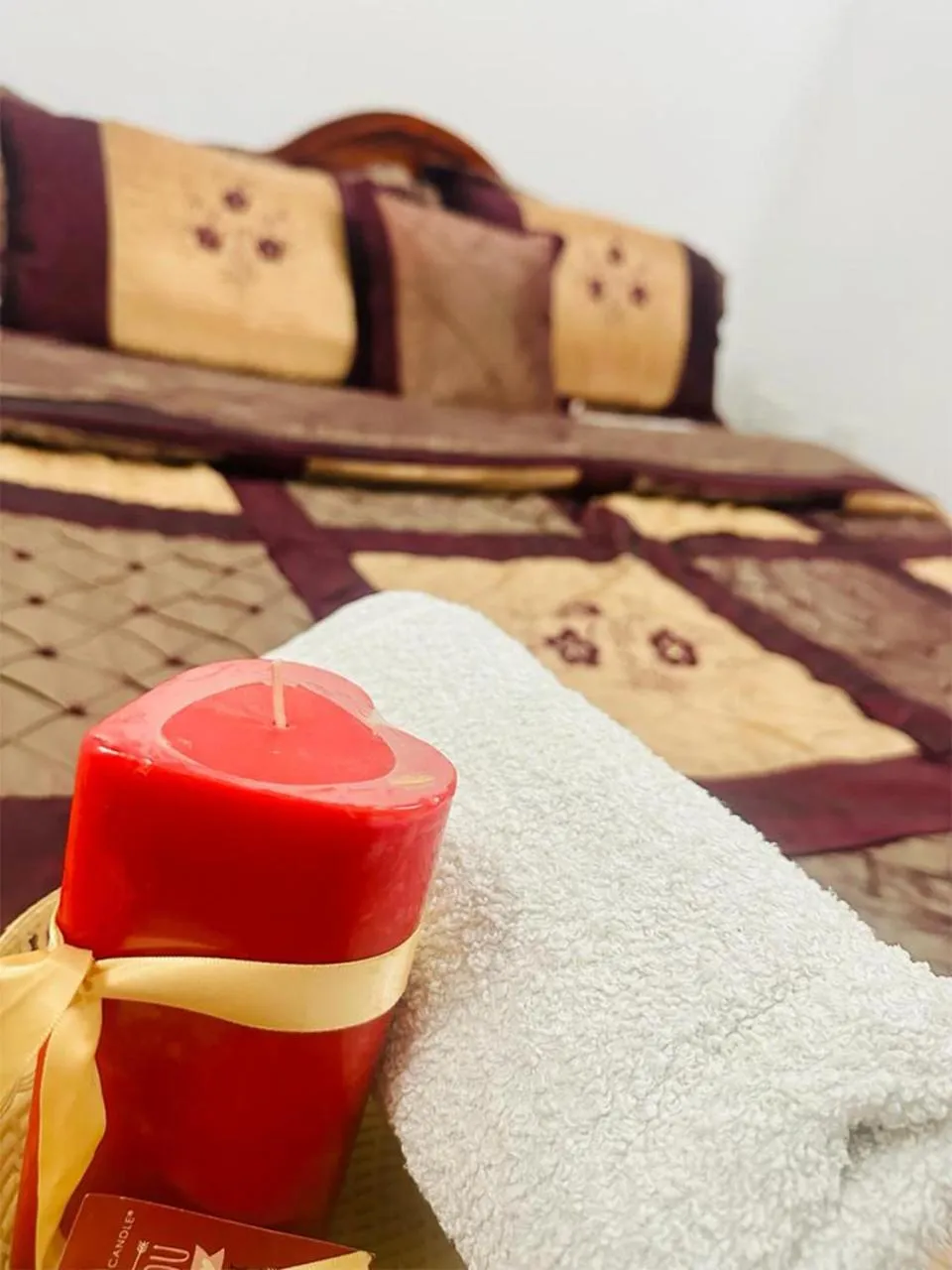 Bed in Sea Breeze Guest House Negombo