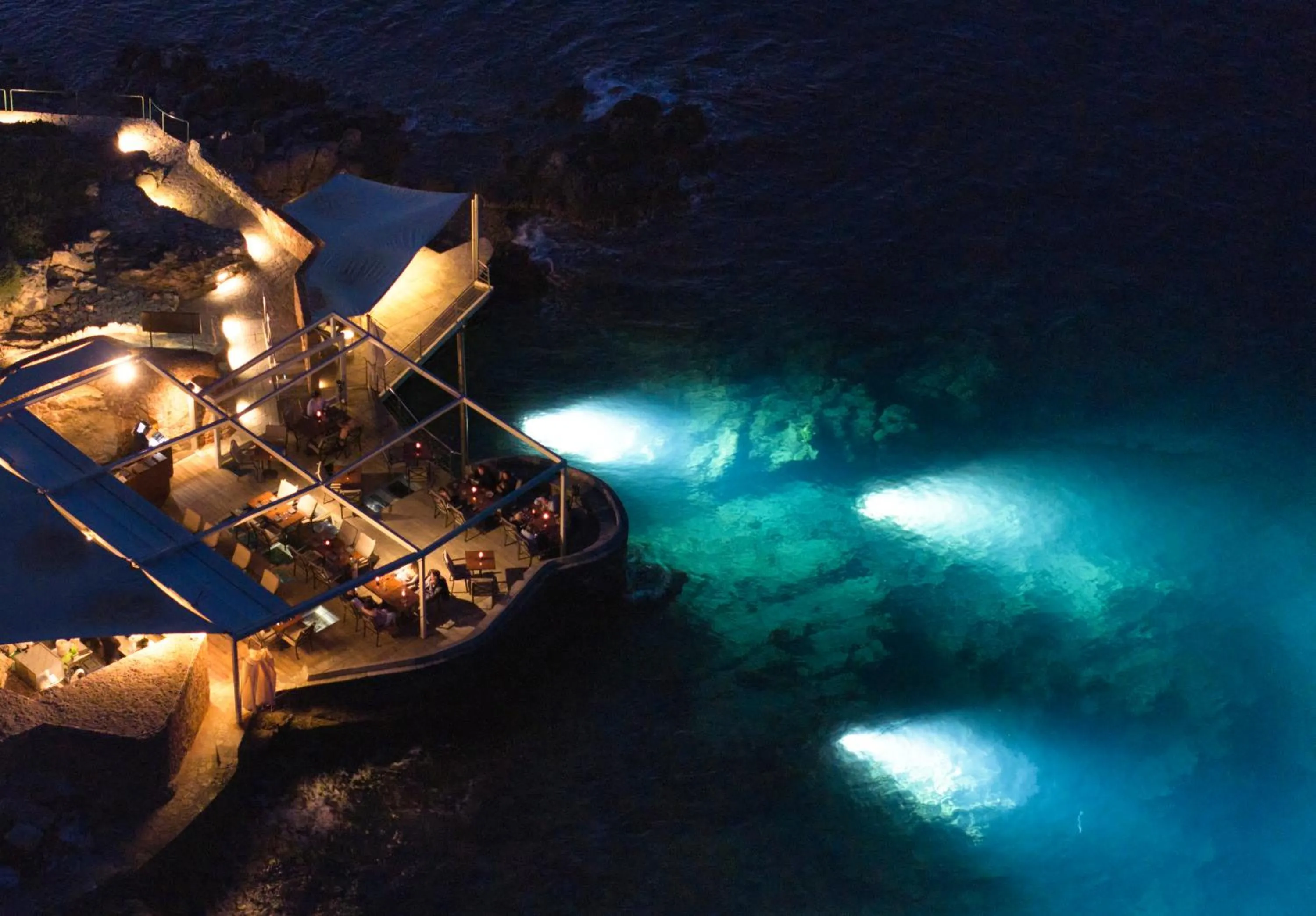 Restaurant/places to eat in Elounda Peninsula Luxury Resort, Six Senses Spa